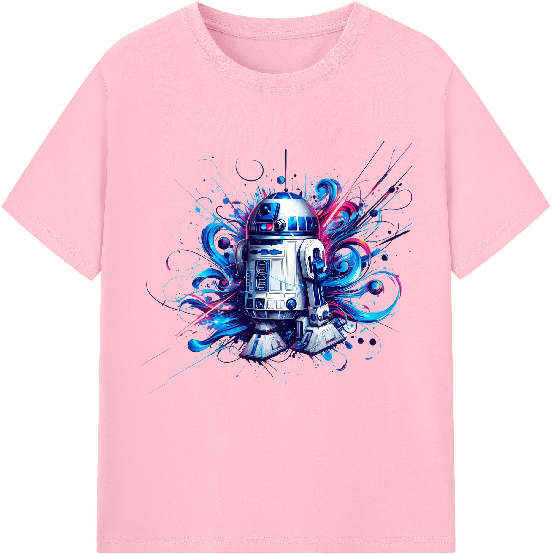 （画像用） スター・ウォーズ Star Wars 綿100％半袖Tシャツ（フロントプリント）