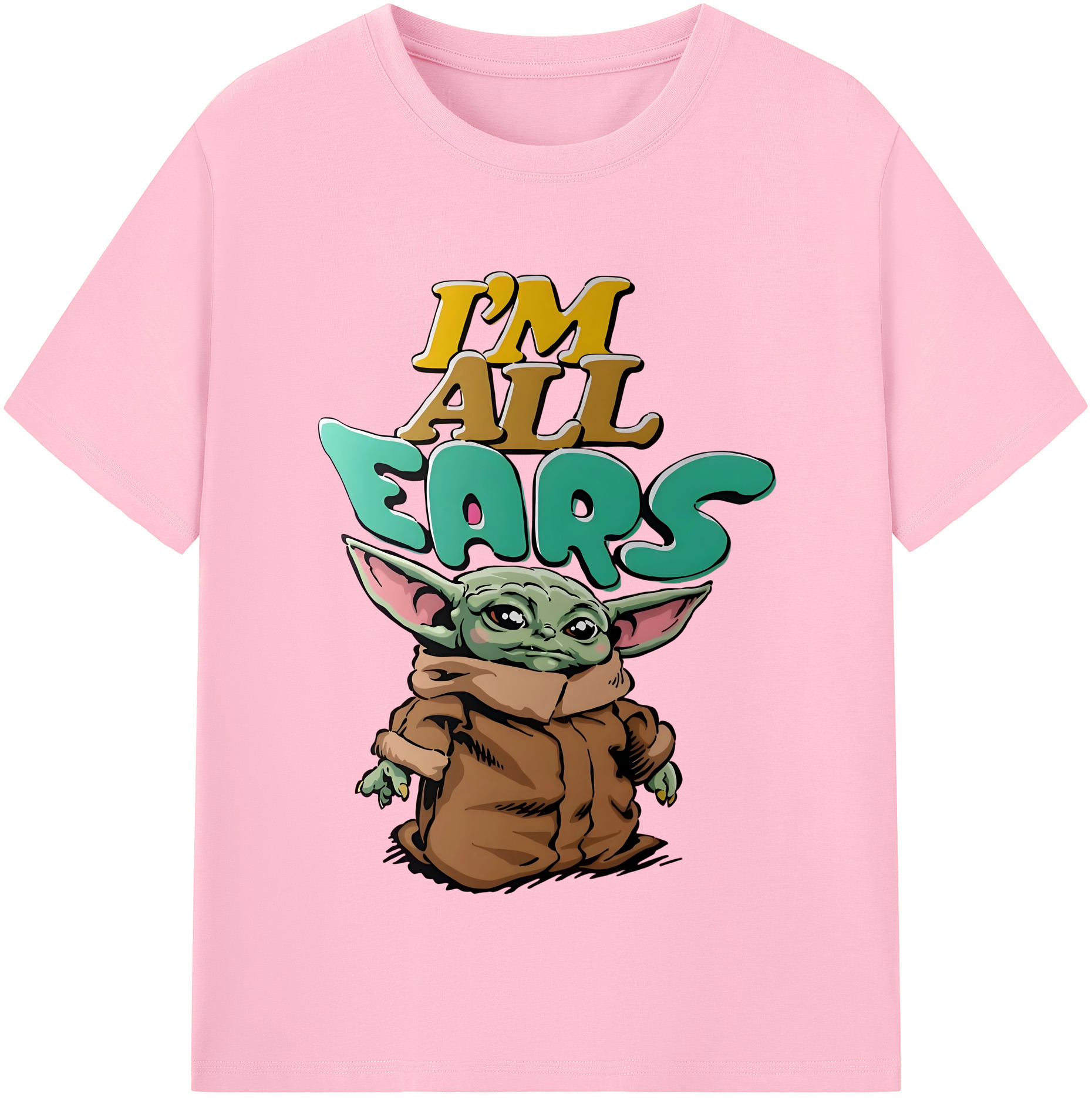 （画像用） スター・ウォーズ Star Wars 綿100％半袖Tシャツ（フロントプリント）