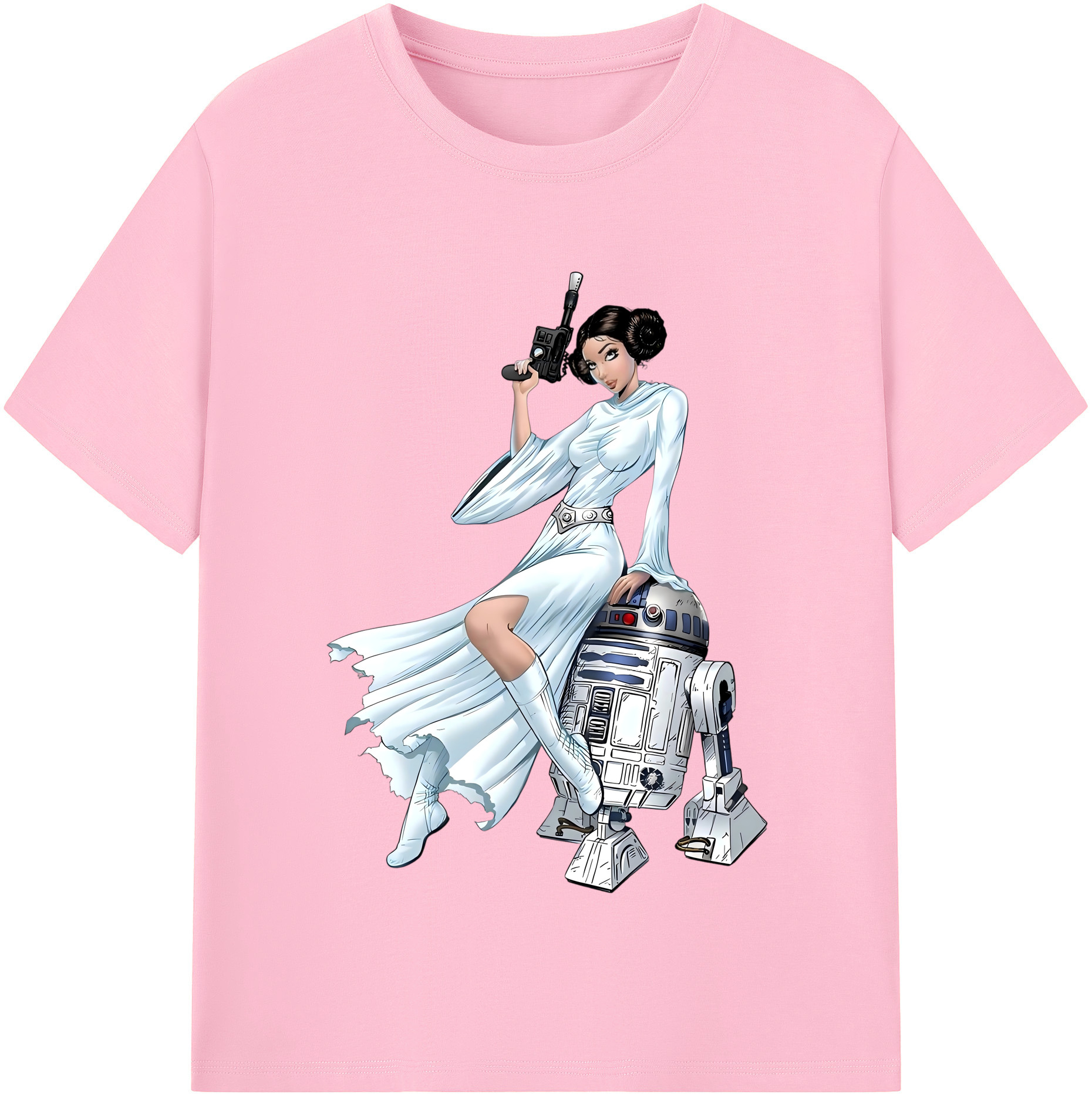 （画像用） スター・ウォーズ Star Wars 綿100％半袖Tシャツ（フロントプリント）