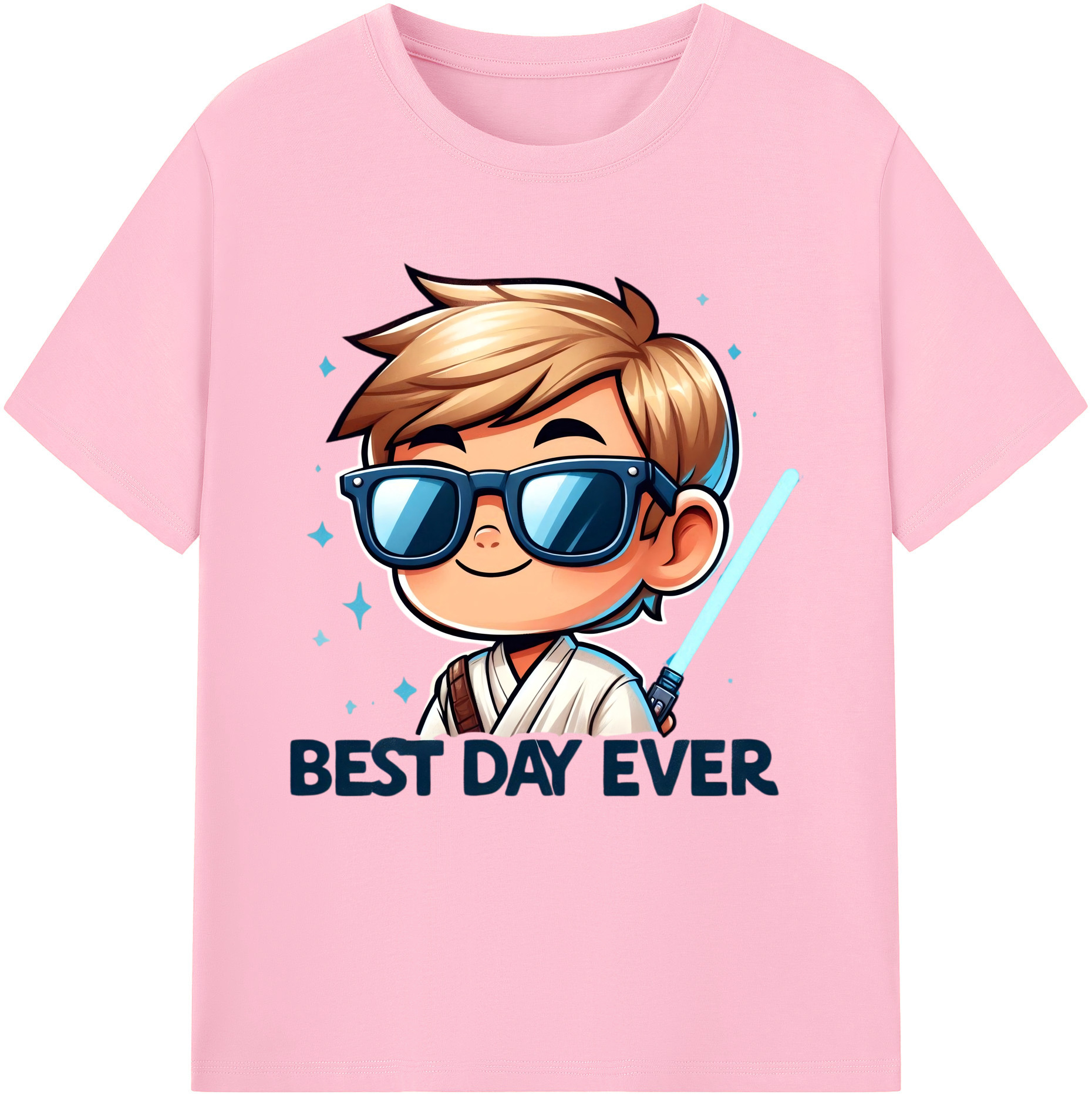 （画像用） スター・ウォーズ Star Wars 綿100％半袖Tシャツ（フロントプリント）