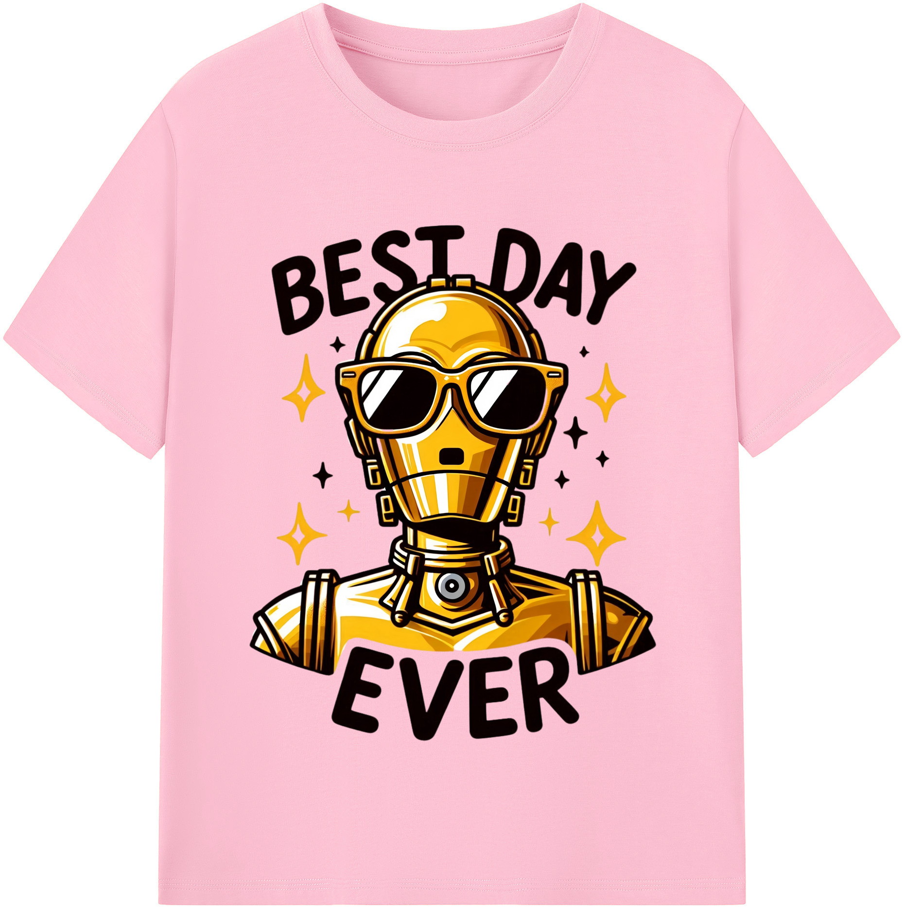 （画像用） スター・ウォーズ Star Wars 綿100％半袖Tシャツ（フロントプリント）