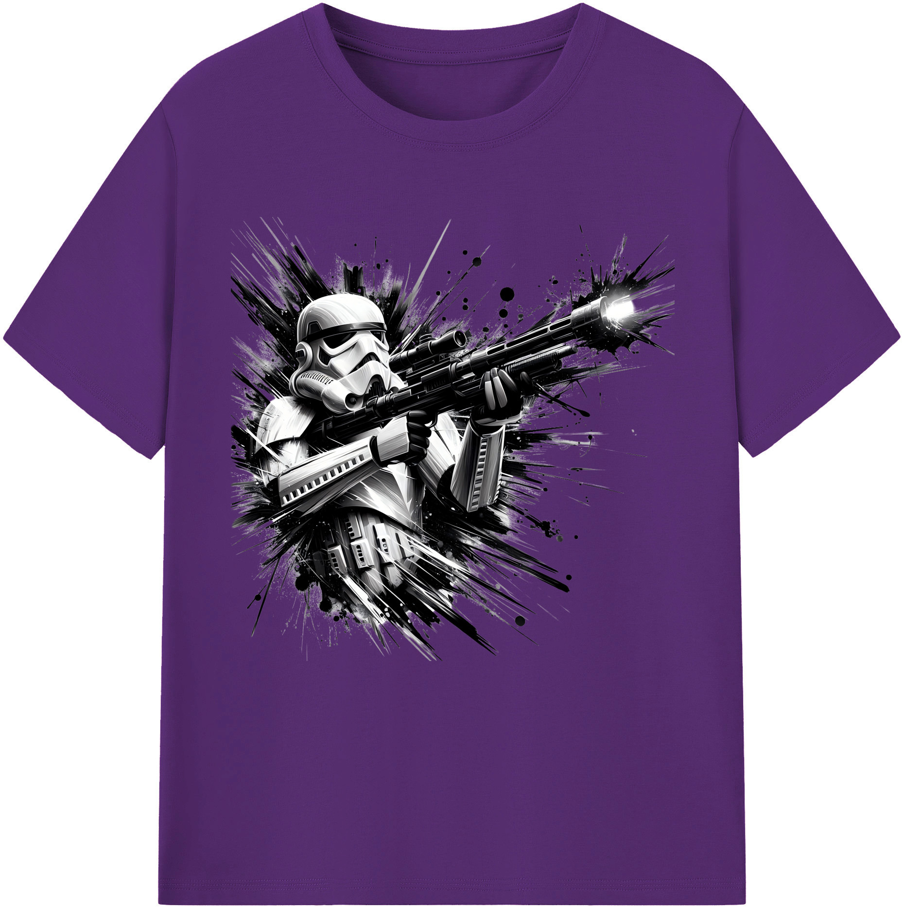 （画像用） スター・ウォーズ Star Wars 綿100％半袖Tシャツ（フロントプリント）