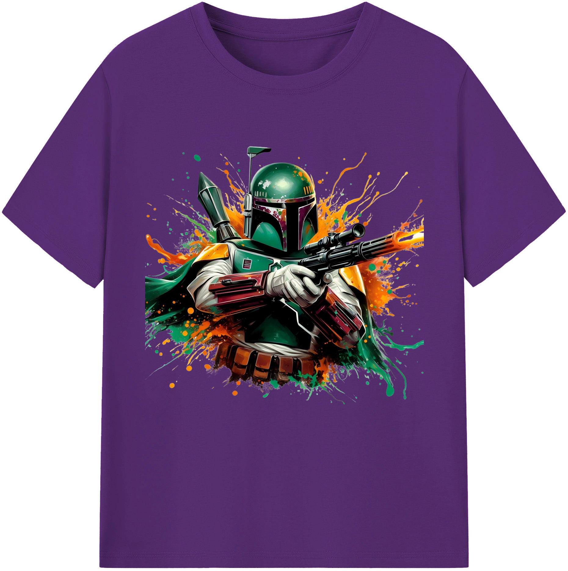 （画像用） スター・ウォーズ Star Wars 綿100％半袖Tシャツ（フロントプリント）