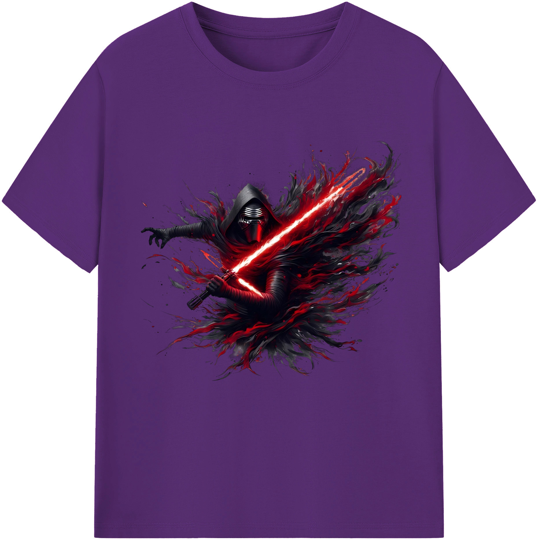 （画像用） スター・ウォーズ Star Wars 綿100％半袖Tシャツ（フロントプリント）