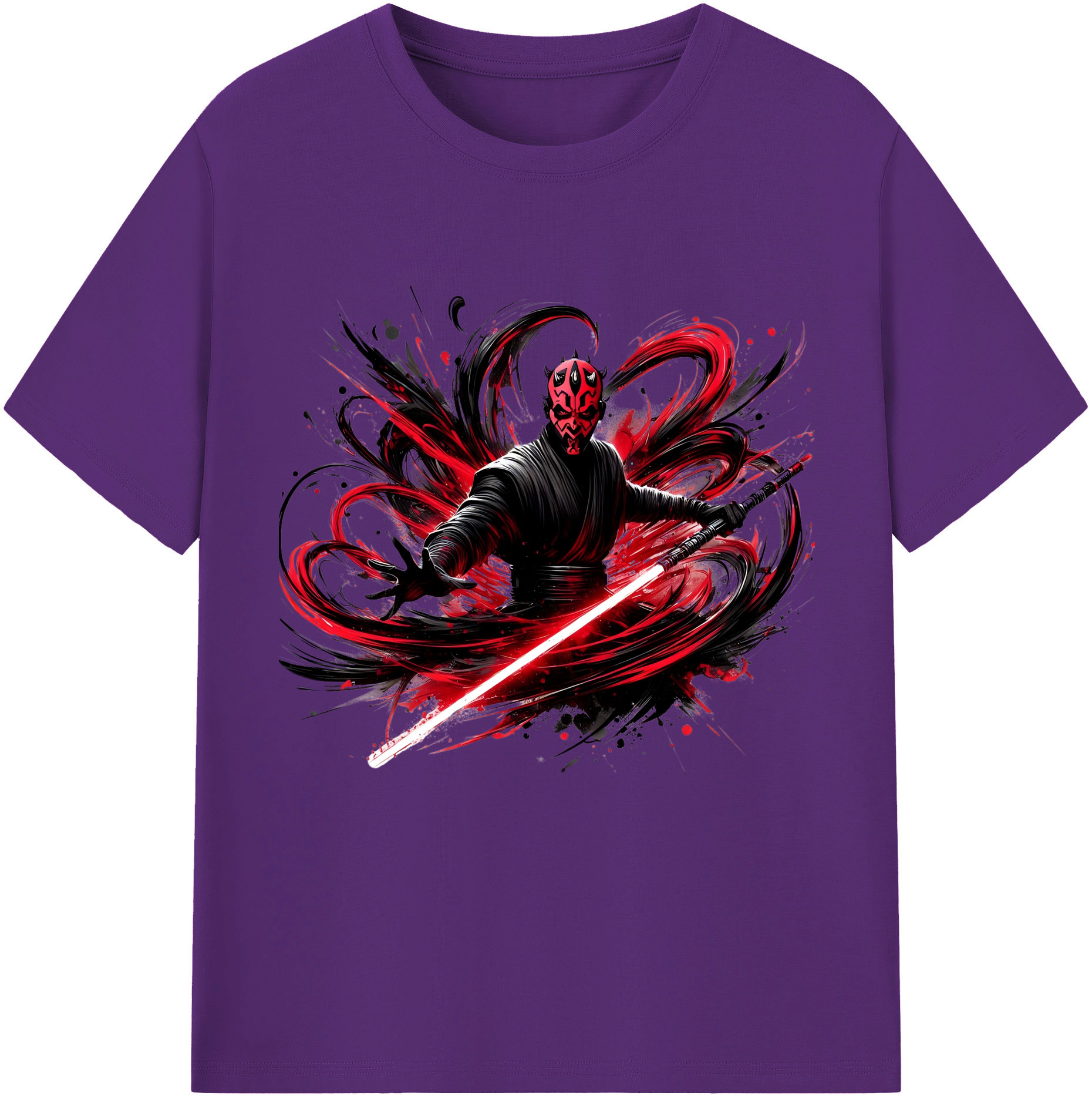 （画像用） スター・ウォーズ Star Wars 綿100％半袖Tシャツ（フロントプリント）