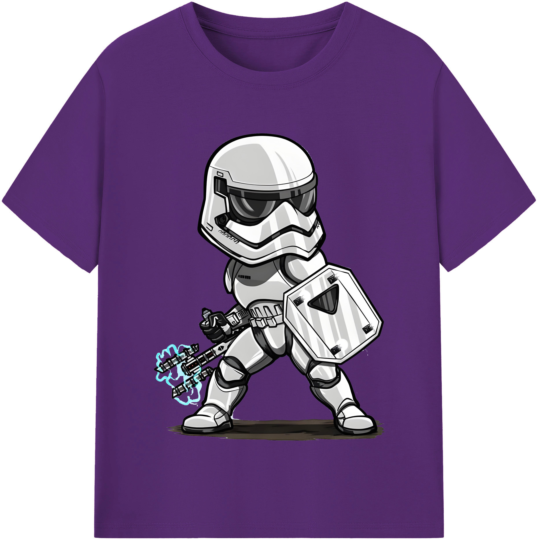 （画像用） スター・ウォーズ Star Wars 綿100％半袖Tシャツ（フロントプリント）