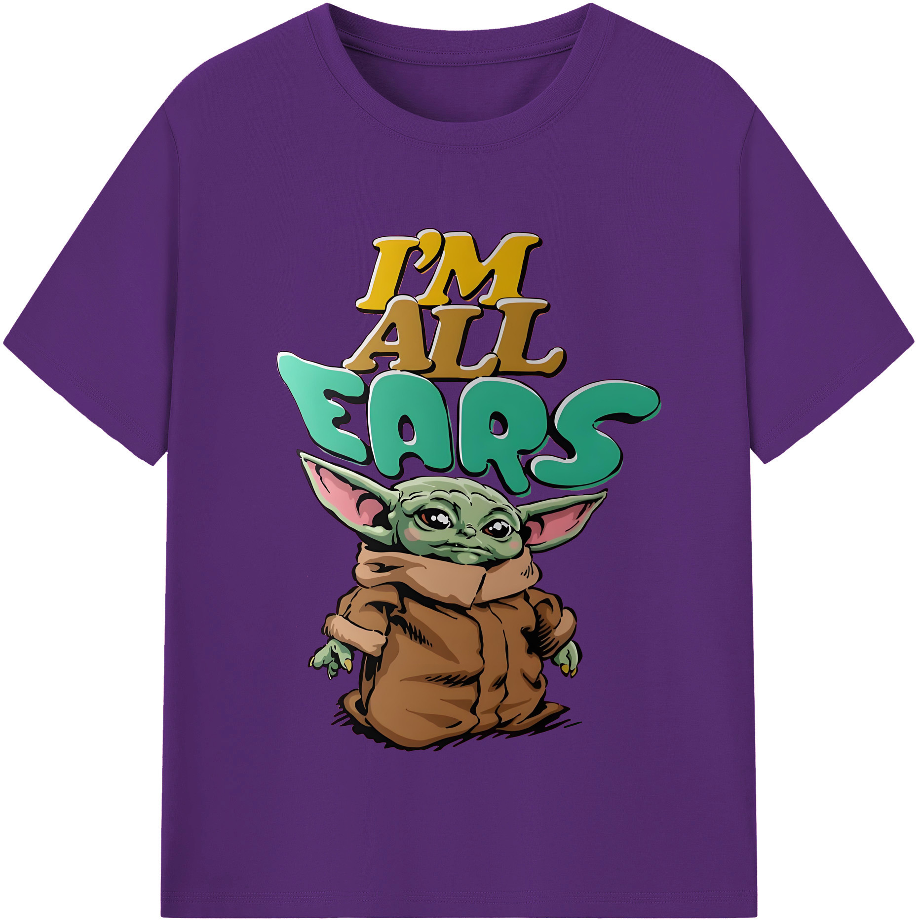（画像用） スター・ウォーズ Star Wars 綿100％半袖Tシャツ（フロントプリント）