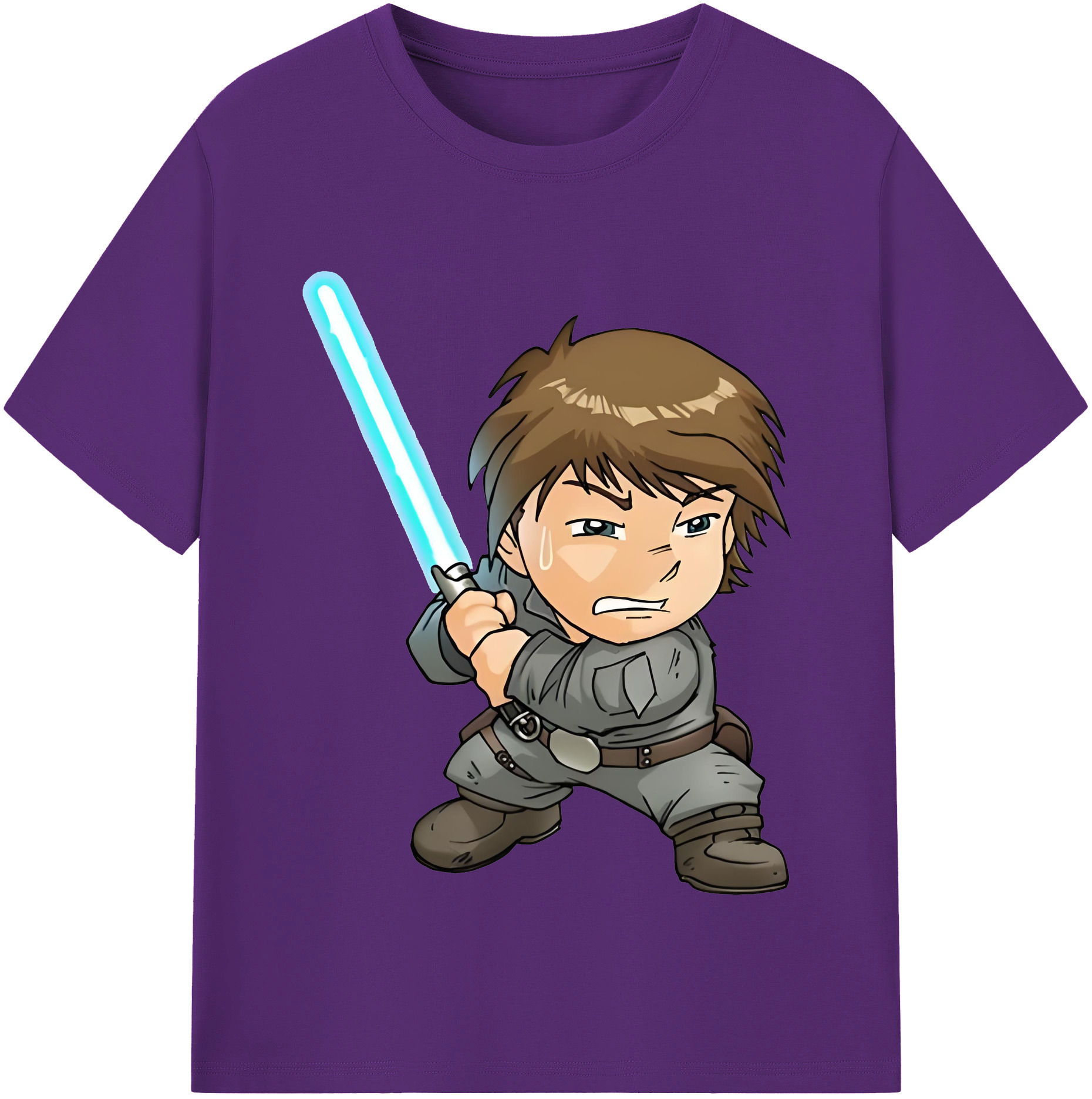 （画像用） スター・ウォーズ Star Wars 綿100％半袖Tシャツ（フロントプリント）