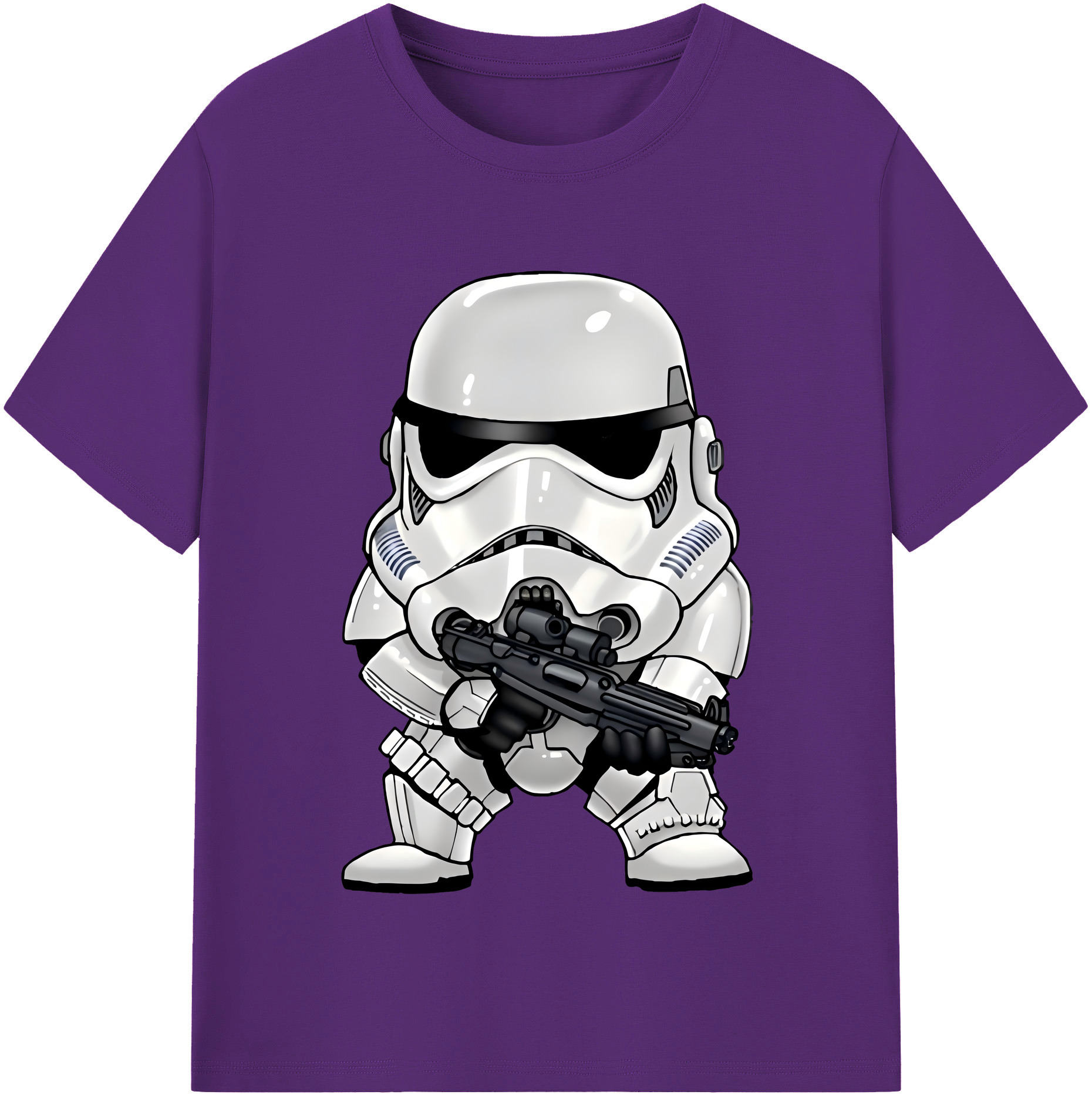 （画像用） スター・ウォーズ Star Wars 綿100％半袖Tシャツ（フロントプリント）