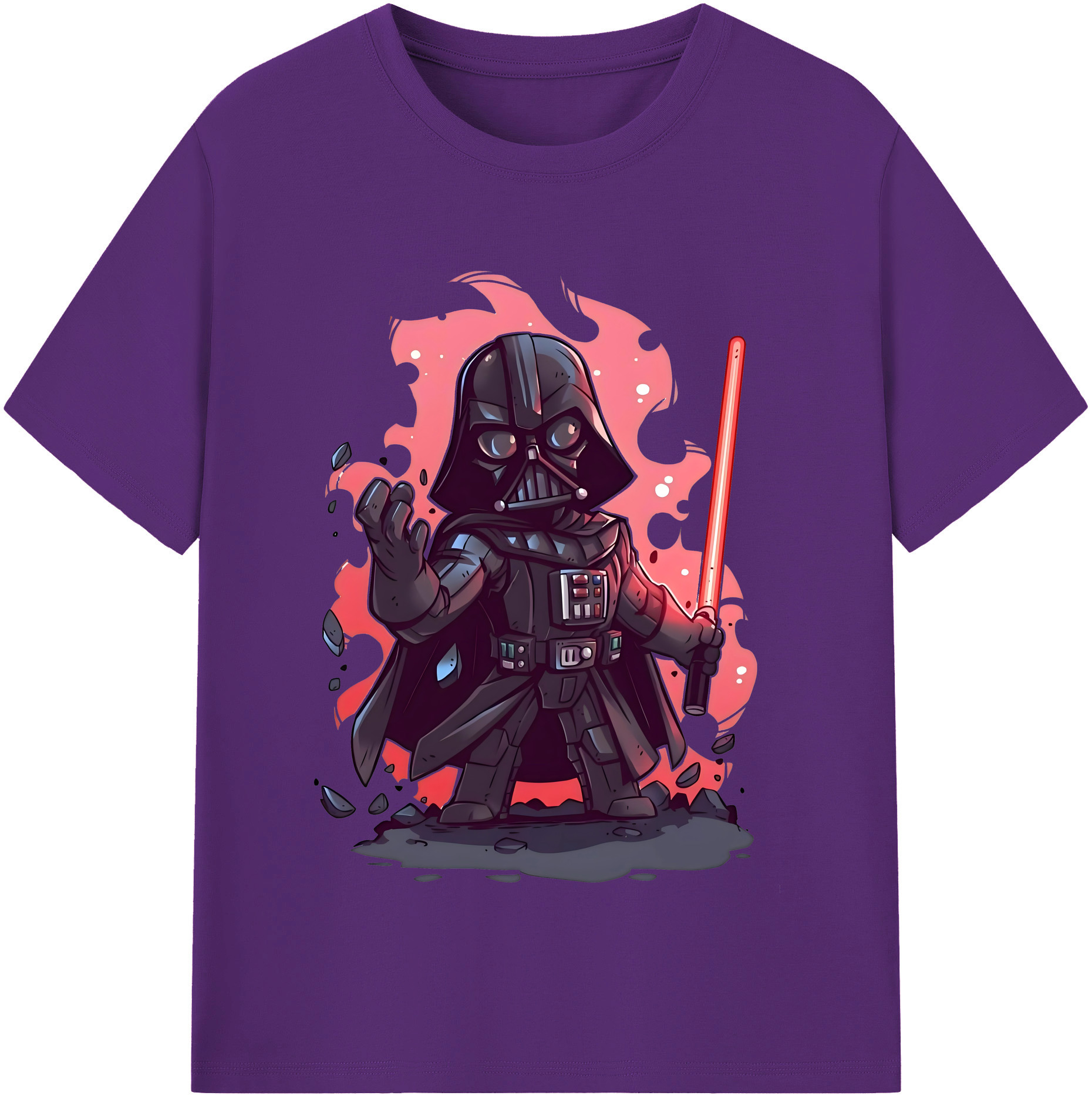 （画像用） スター・ウォーズ Star Wars 綿100％半袖Tシャツ（フロントプリント）