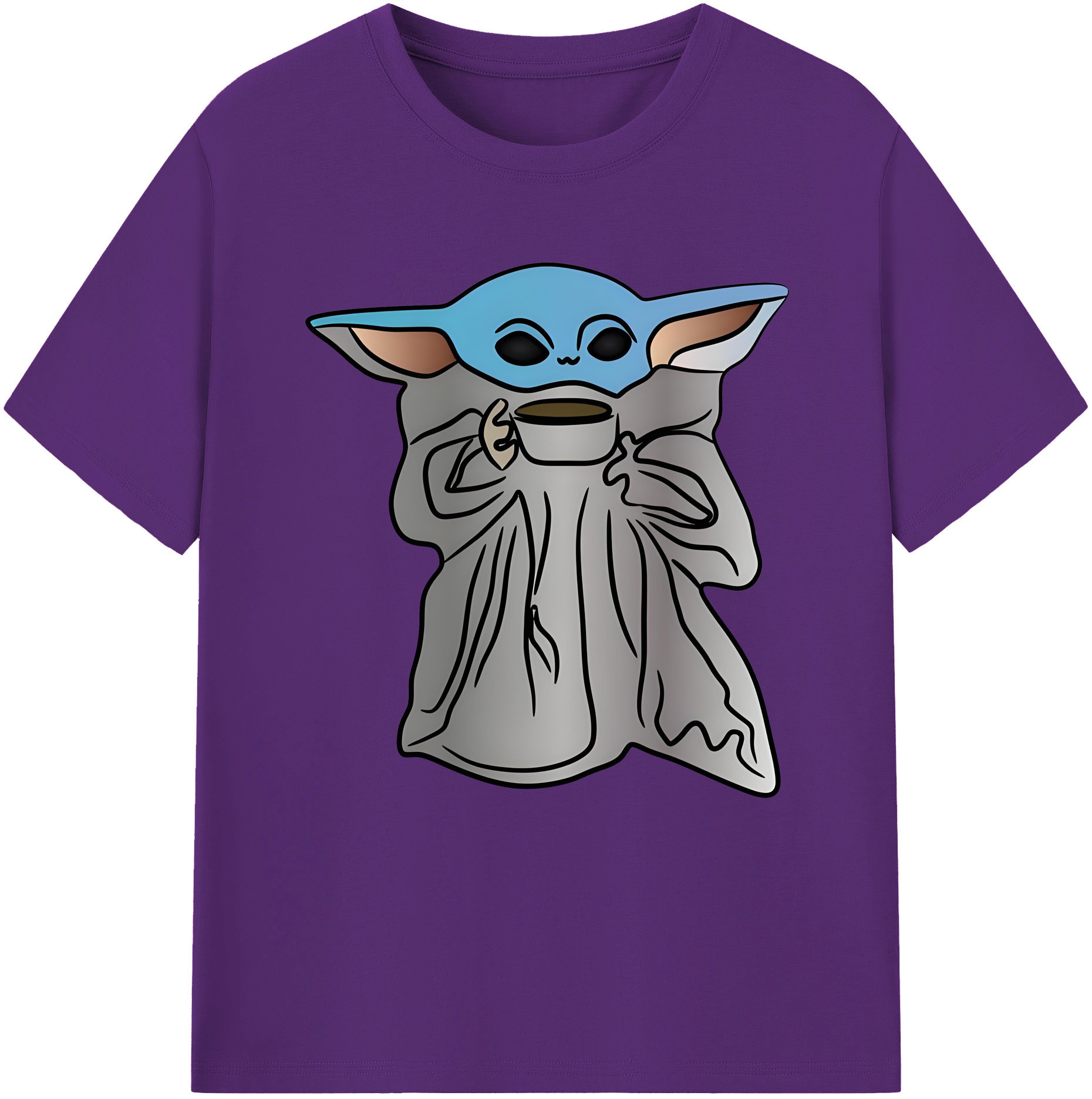 （画像用） スター・ウォーズ Star Wars 綿100％半袖Tシャツ（フロントプリント）