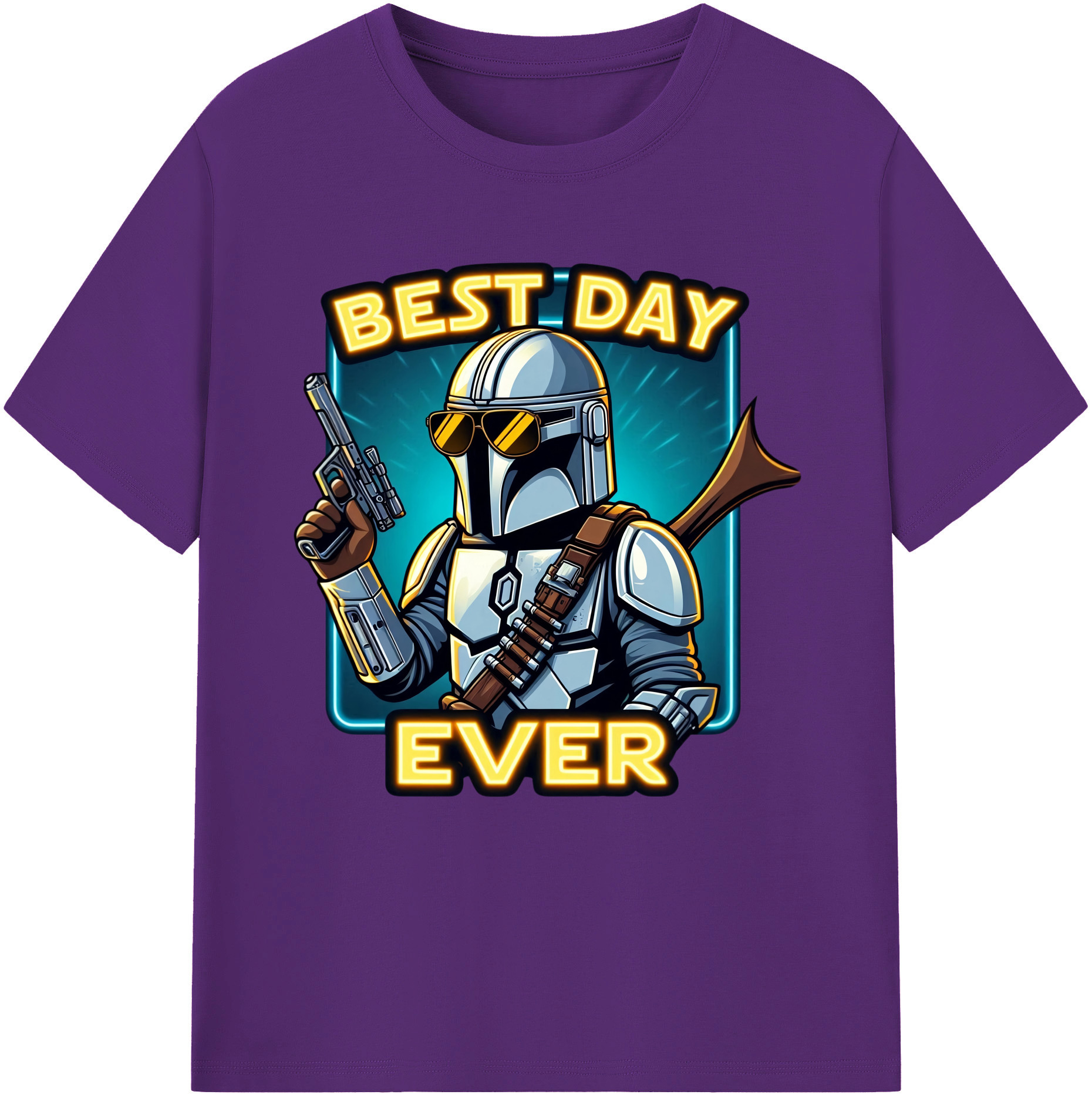 （画像用） スター・ウォーズ Star Wars 綿100％半袖Tシャツ（フロントプリント）