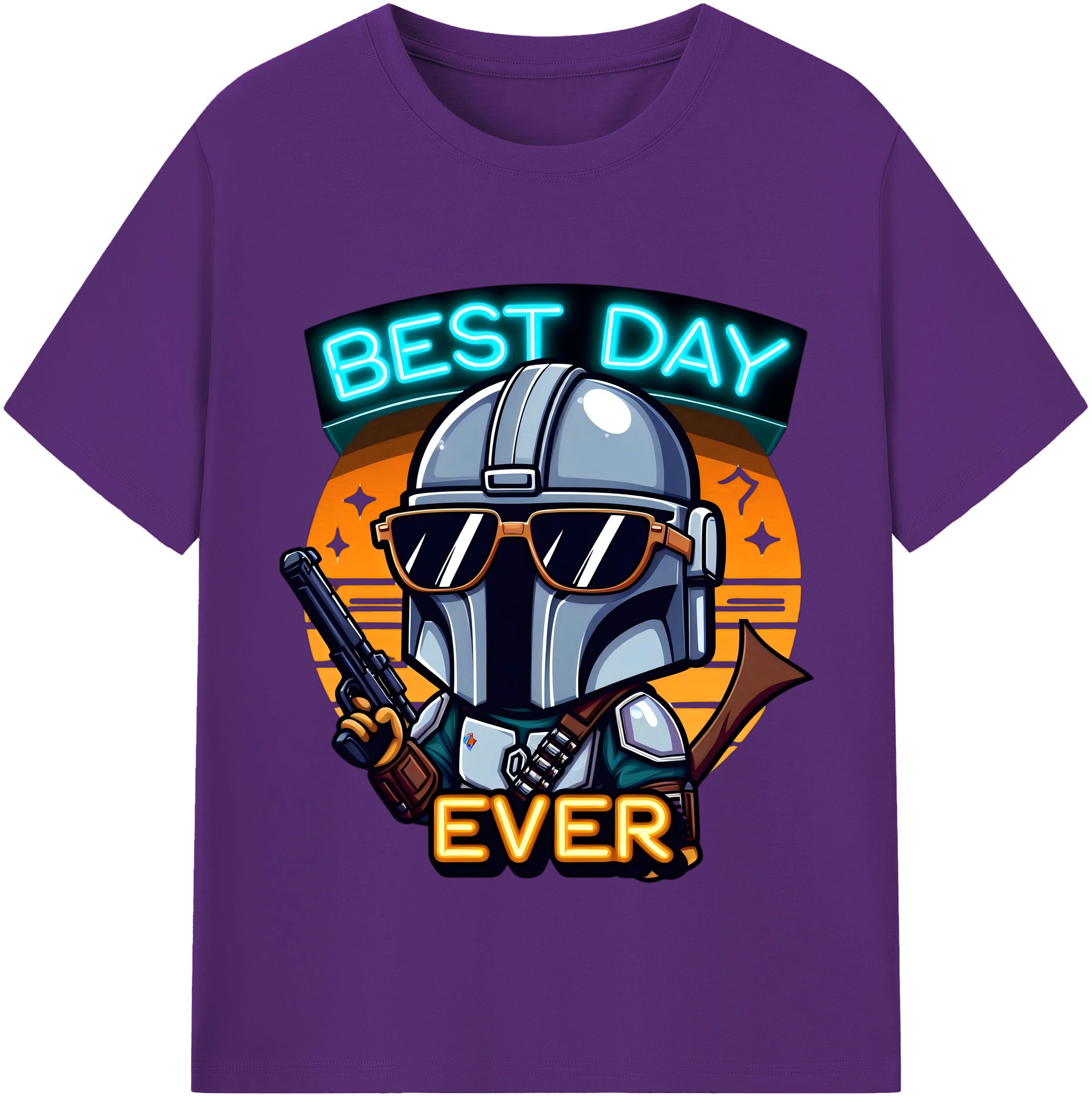 （画像用） スター・ウォーズ Star Wars 綿100％半袖Tシャツ（フロントプリント）