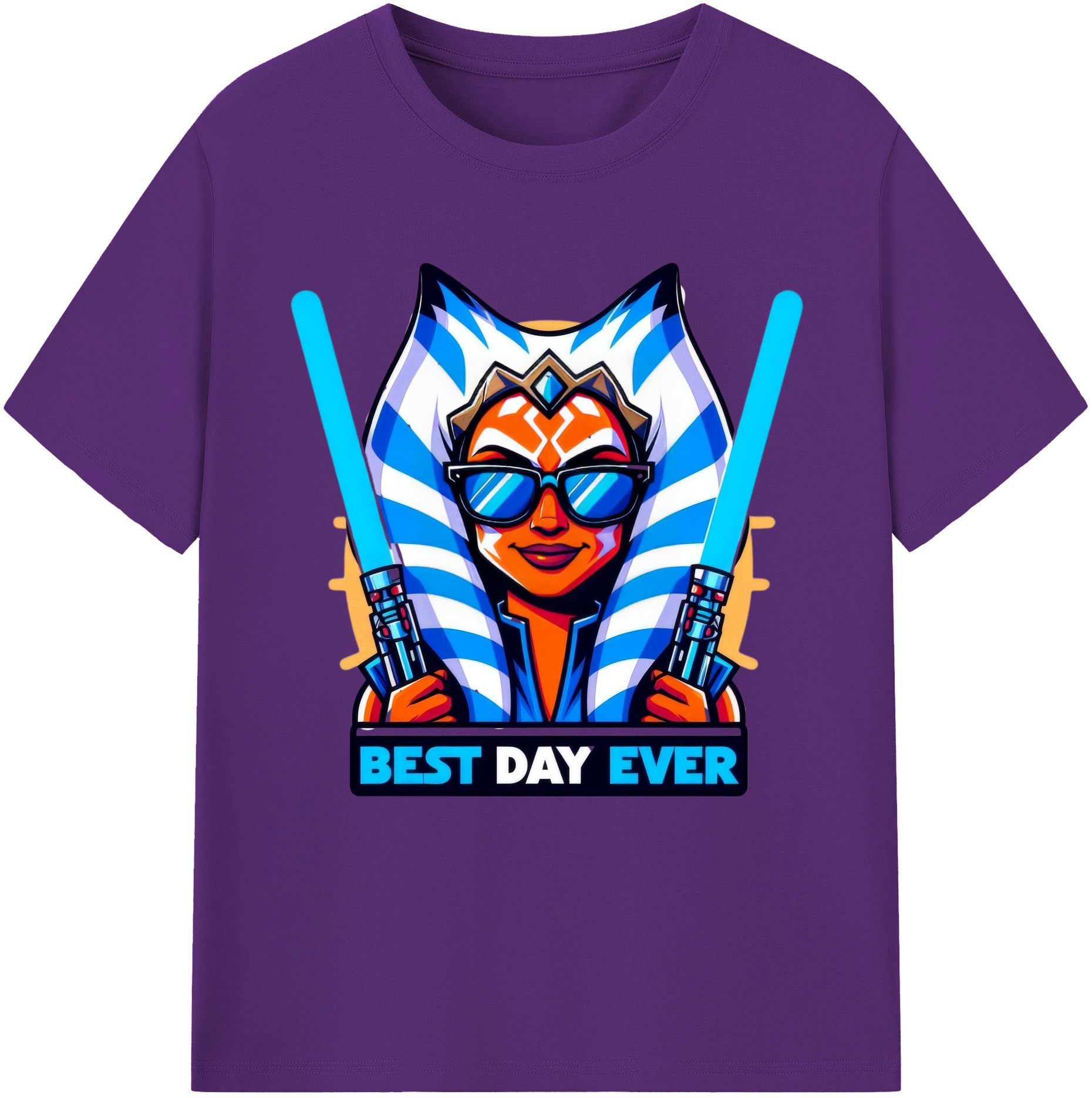 （画像用） スター・ウォーズ Star Wars 綿100％半袖Tシャツ（フロントプリント）