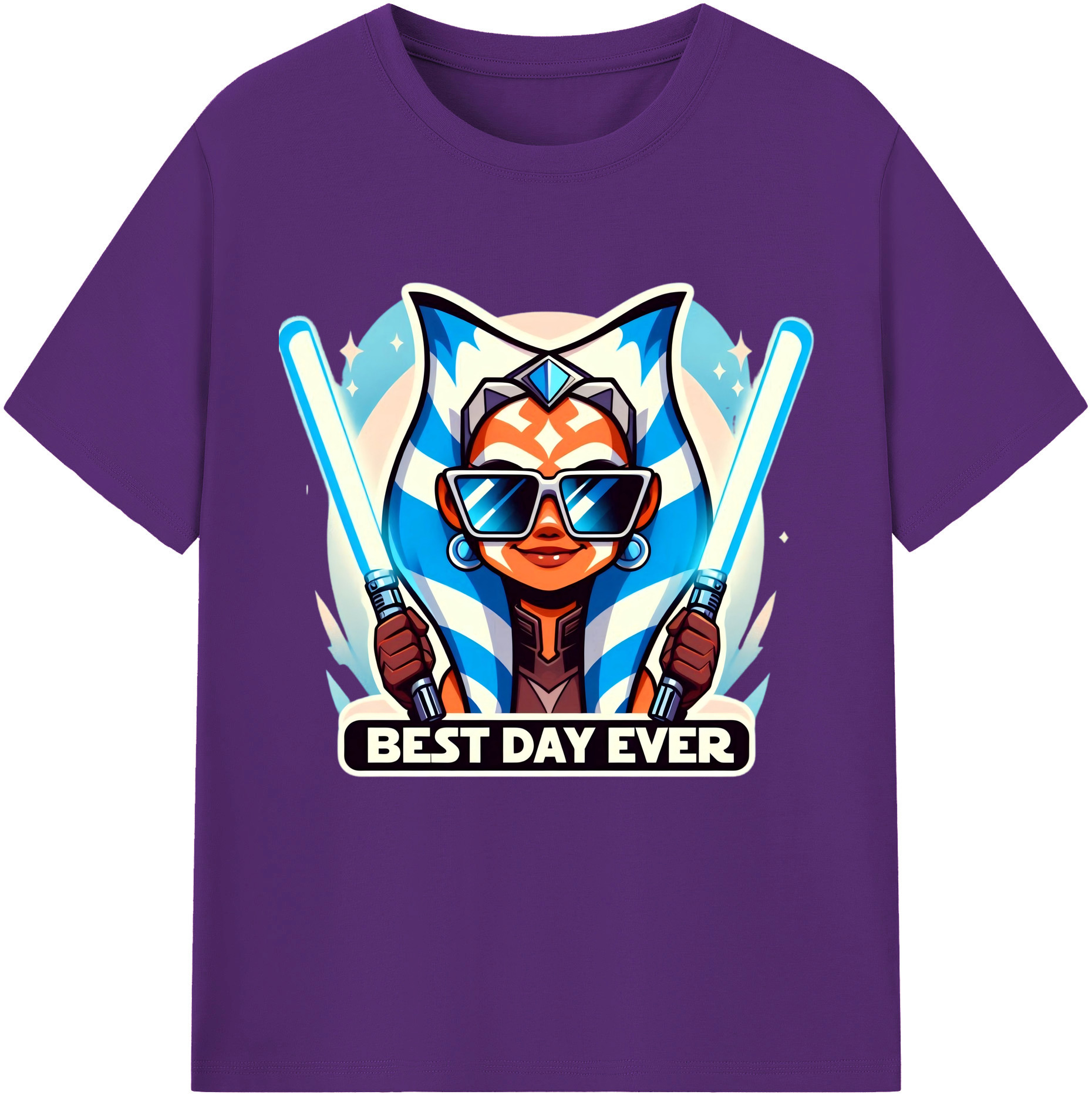 （画像用） スター・ウォーズ Star Wars 綿100％半袖Tシャツ（フロントプリント）