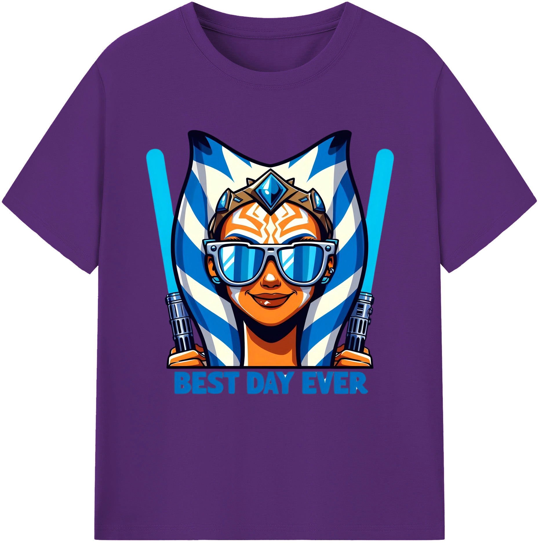 （画像用） スター・ウォーズ Star Wars 綿100％半袖Tシャツ（フロントプリント）