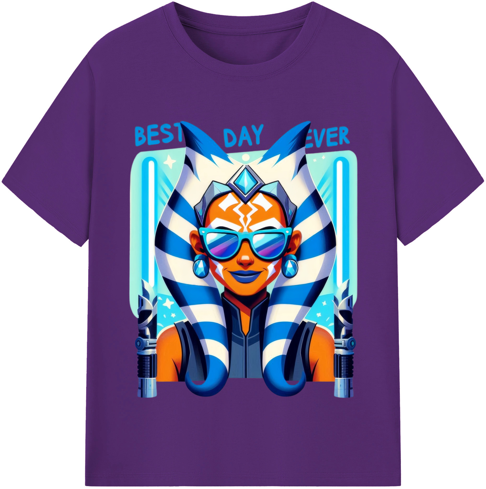 （画像用） スター・ウォーズ Star Wars 綿100％半袖Tシャツ（フロントプリント）
