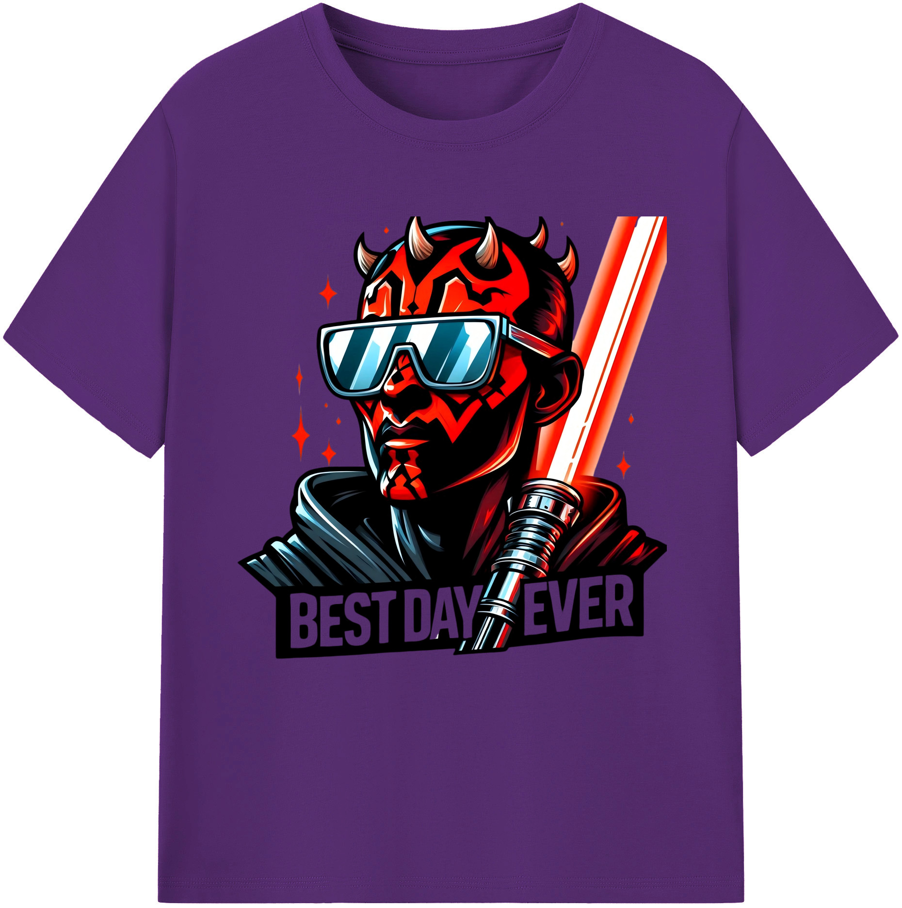 （画像用） スター・ウォーズ Star Wars 綿100％半袖Tシャツ（フロントプリント）