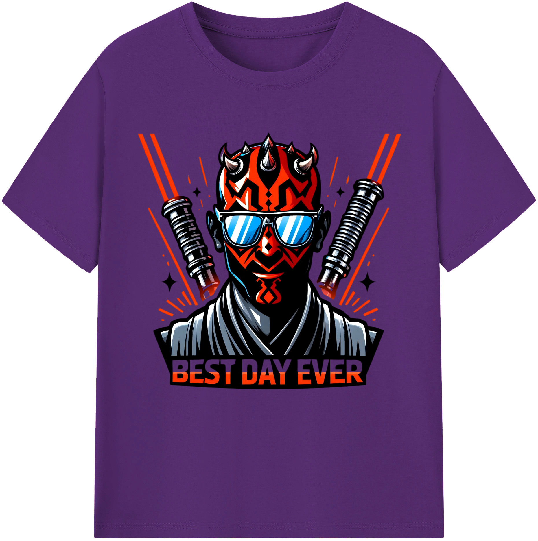 （画像用） スター・ウォーズ Star Wars 綿100％半袖Tシャツ（フロントプリント）