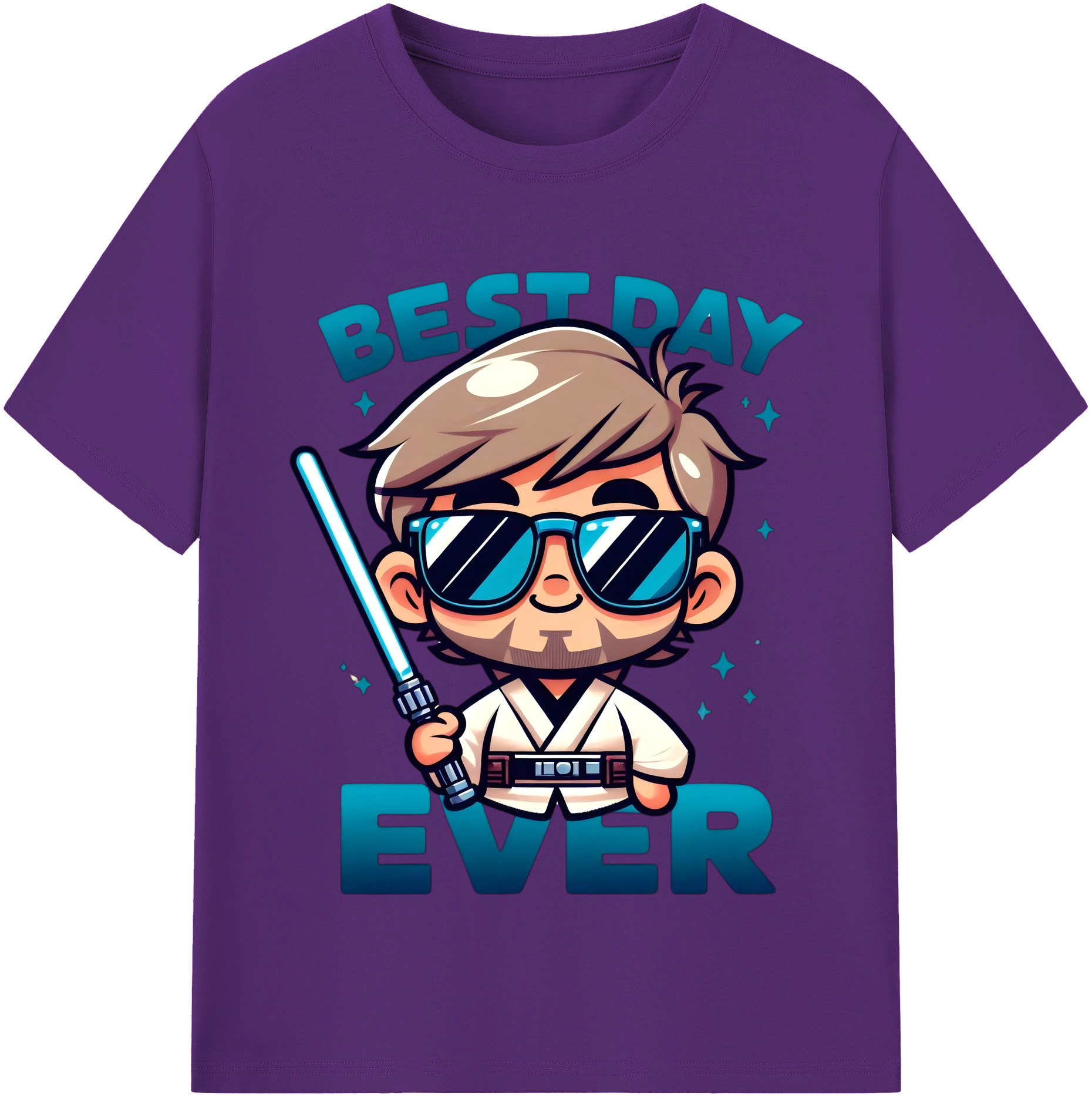 （画像用） スター・ウォーズ Star Wars 綿100％半袖Tシャツ（フロントプリント）