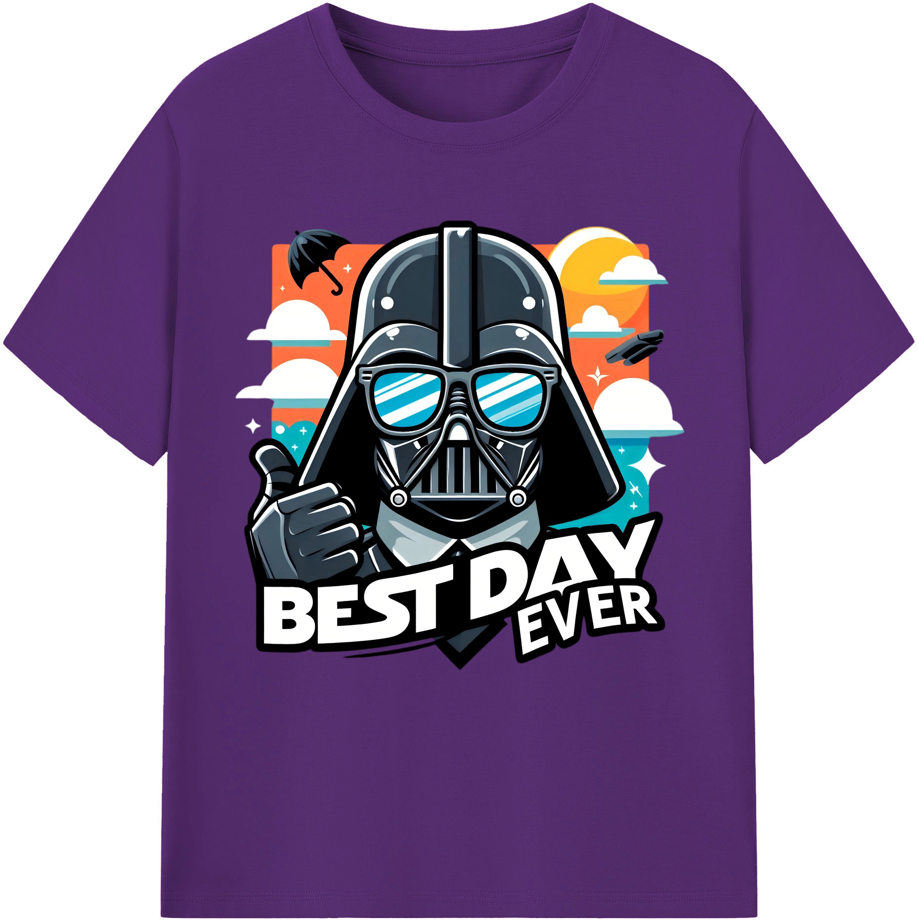 （画像用） スター・ウォーズ Star Wars 綿100％半袖Tシャツ（フロントプリント）