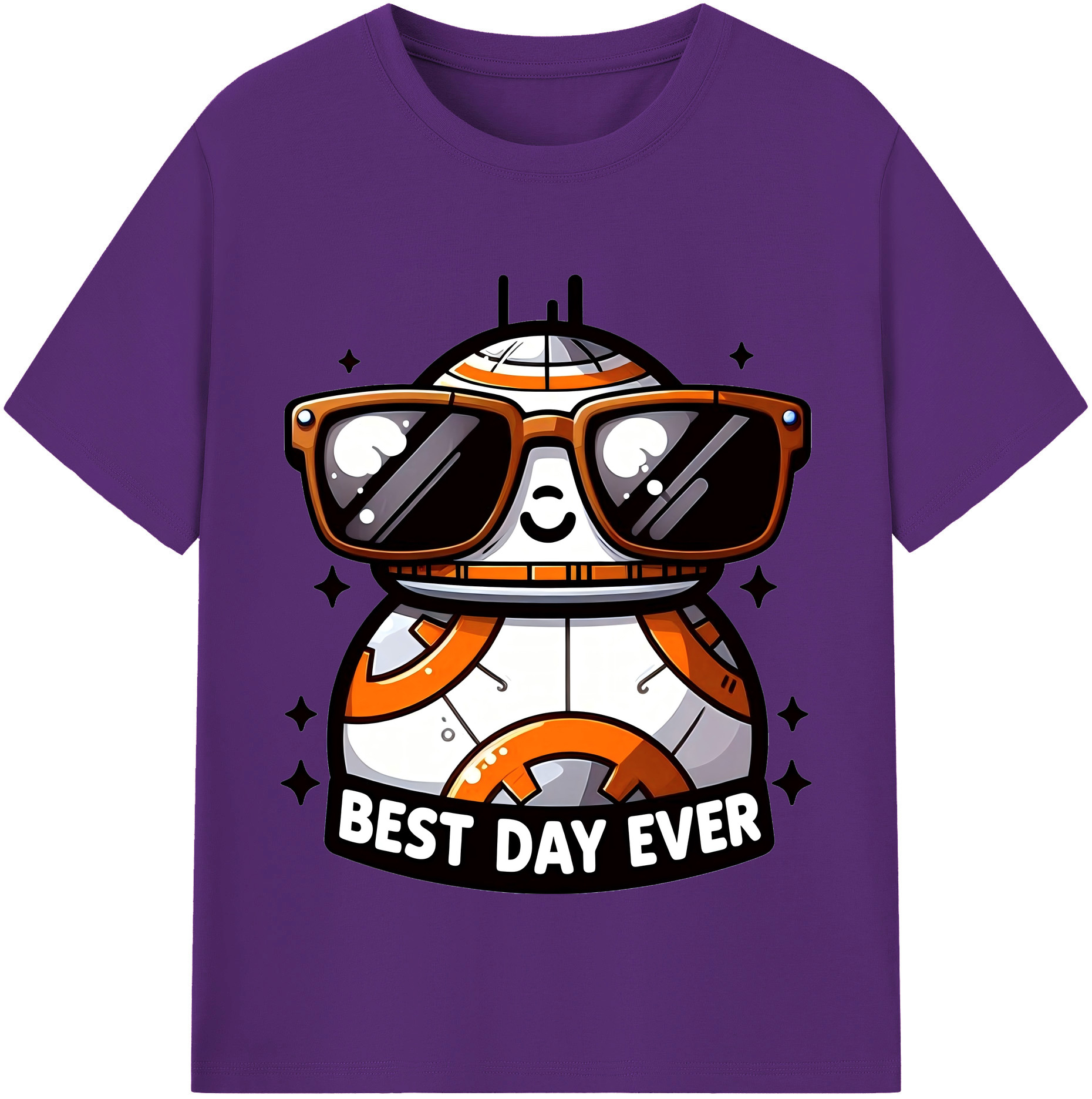 （画像用） スター・ウォーズ Star Wars 綿100％半袖Tシャツ（フロントプリント）