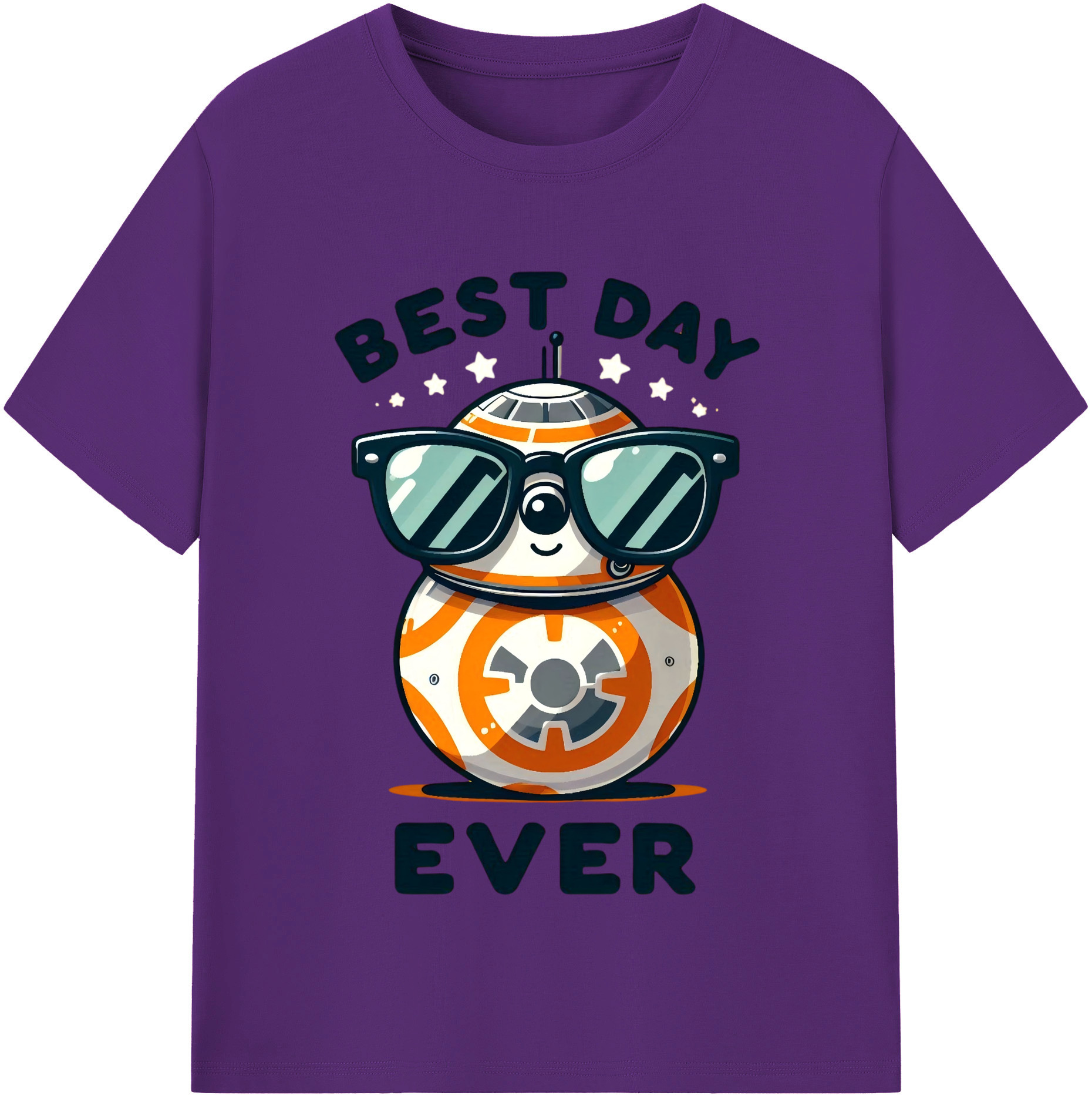 （画像用） スター・ウォーズ Star Wars 綿100％半袖Tシャツ（フロントプリント）