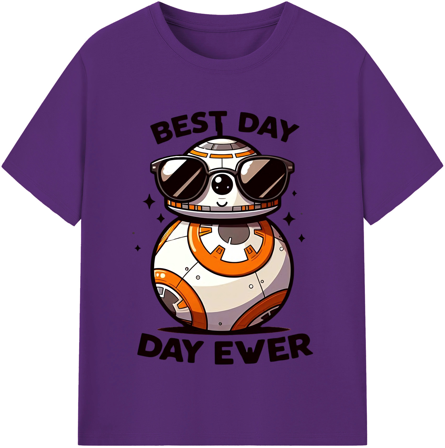 （画像用） スター・ウォーズ Star Wars 綿100％半袖Tシャツ（フロントプリント）
