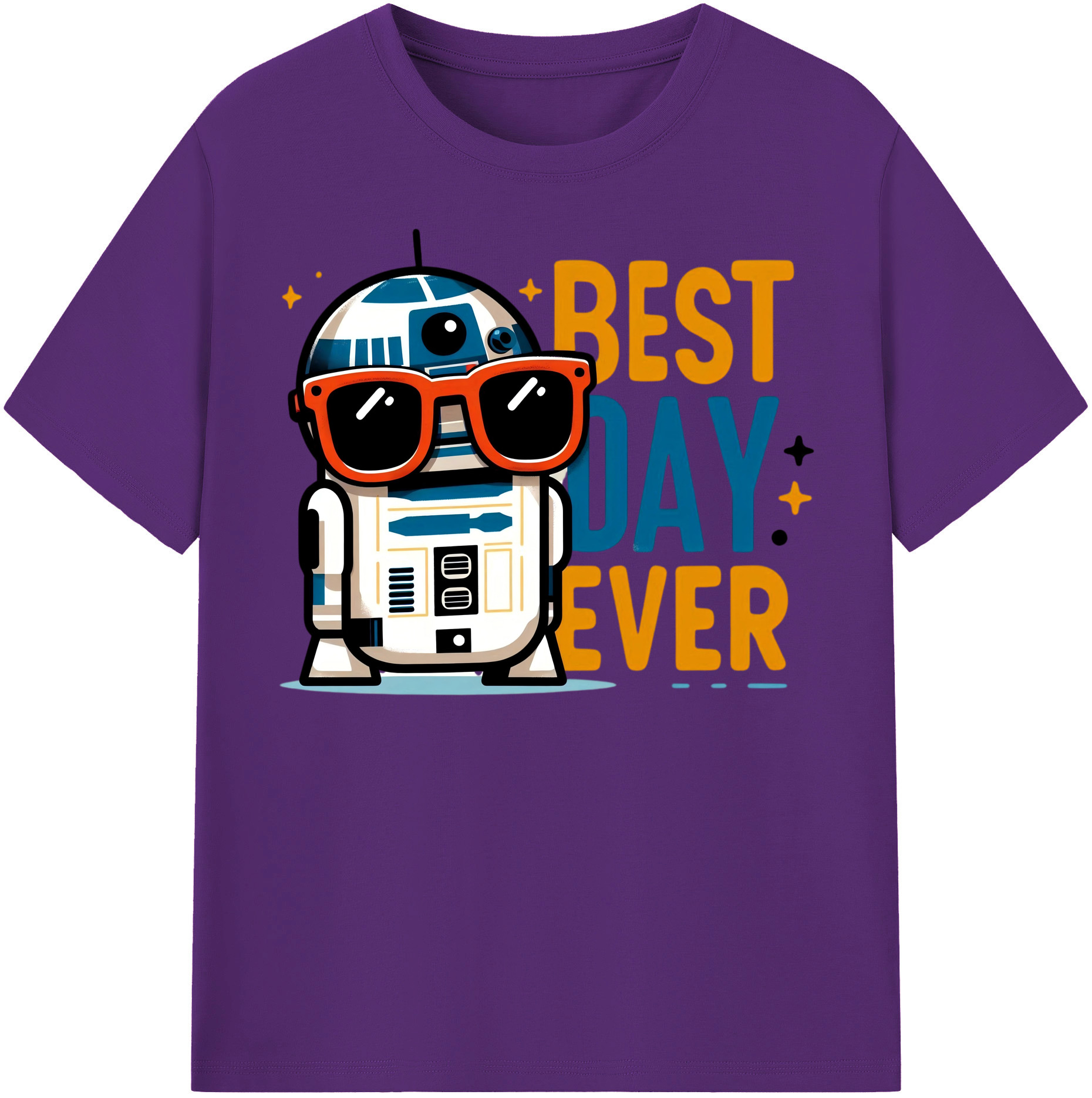 （画像用） スター・ウォーズ Star Wars 綿100％半袖Tシャツ（フロントプリント）