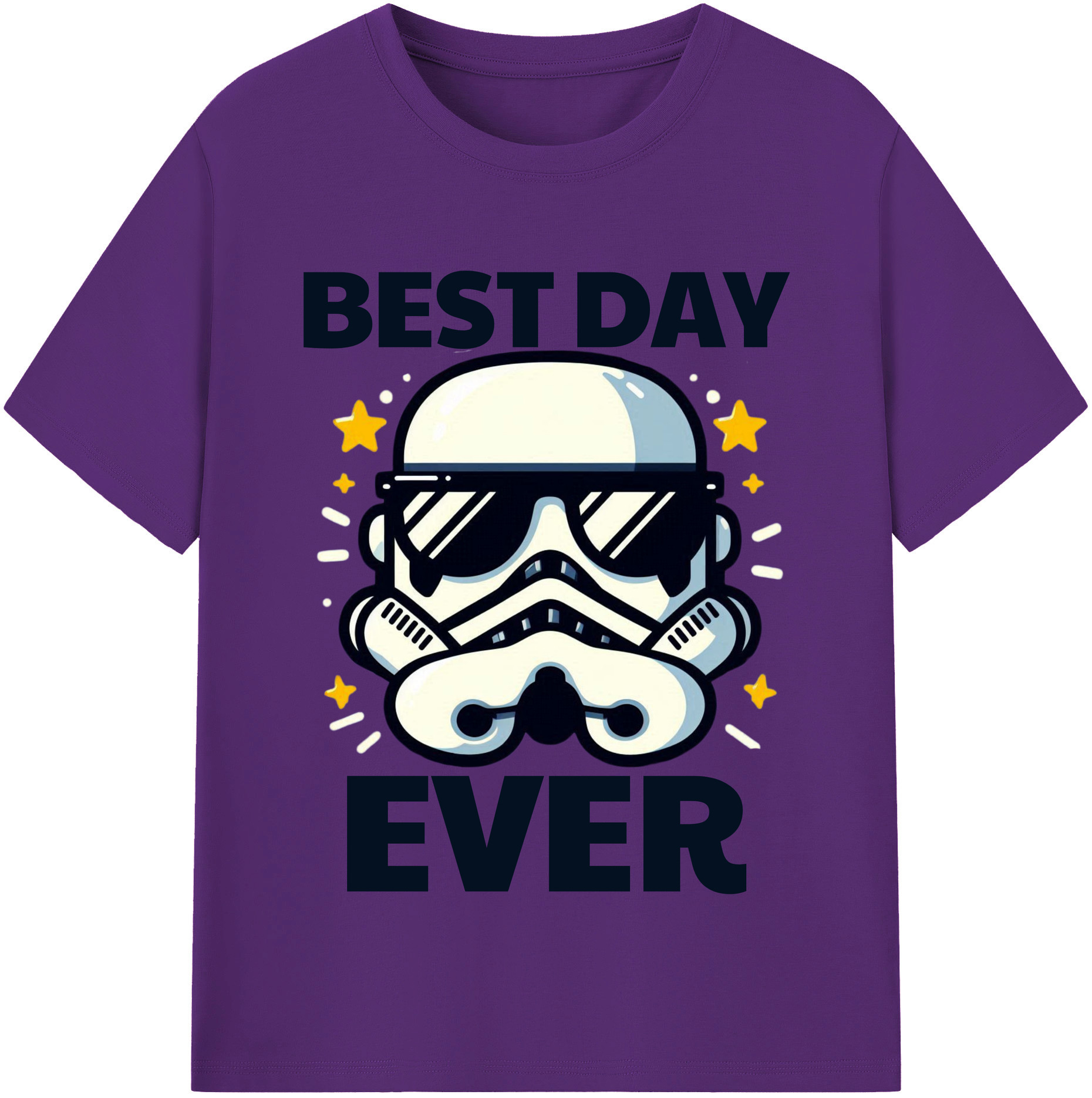（画像用） スター・ウォーズ Star Wars 綿100％半袖Tシャツ（フロントプリント）