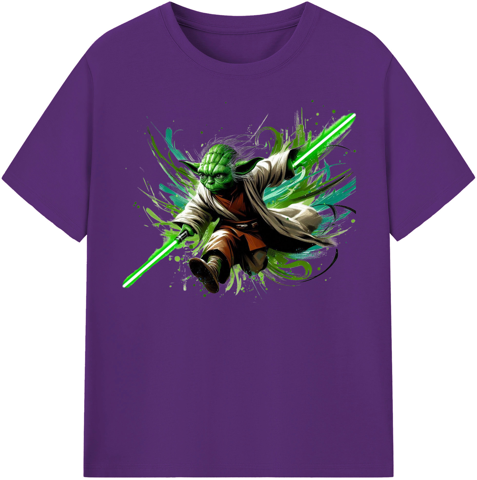 （画像用） スター・ウォーズ Star Wars 綿100％半袖Tシャツ（フロントプリント）