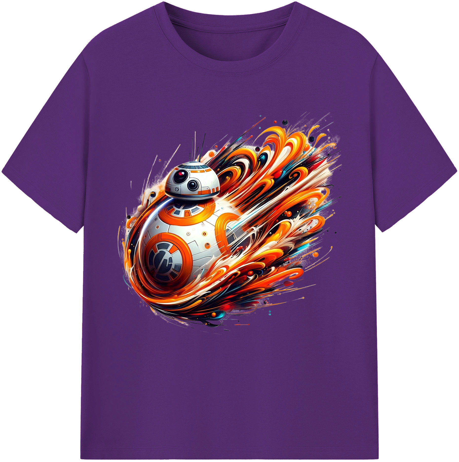 （画像用） スター・ウォーズ Star Wars 綿100％半袖Tシャツ（フロントプリント）