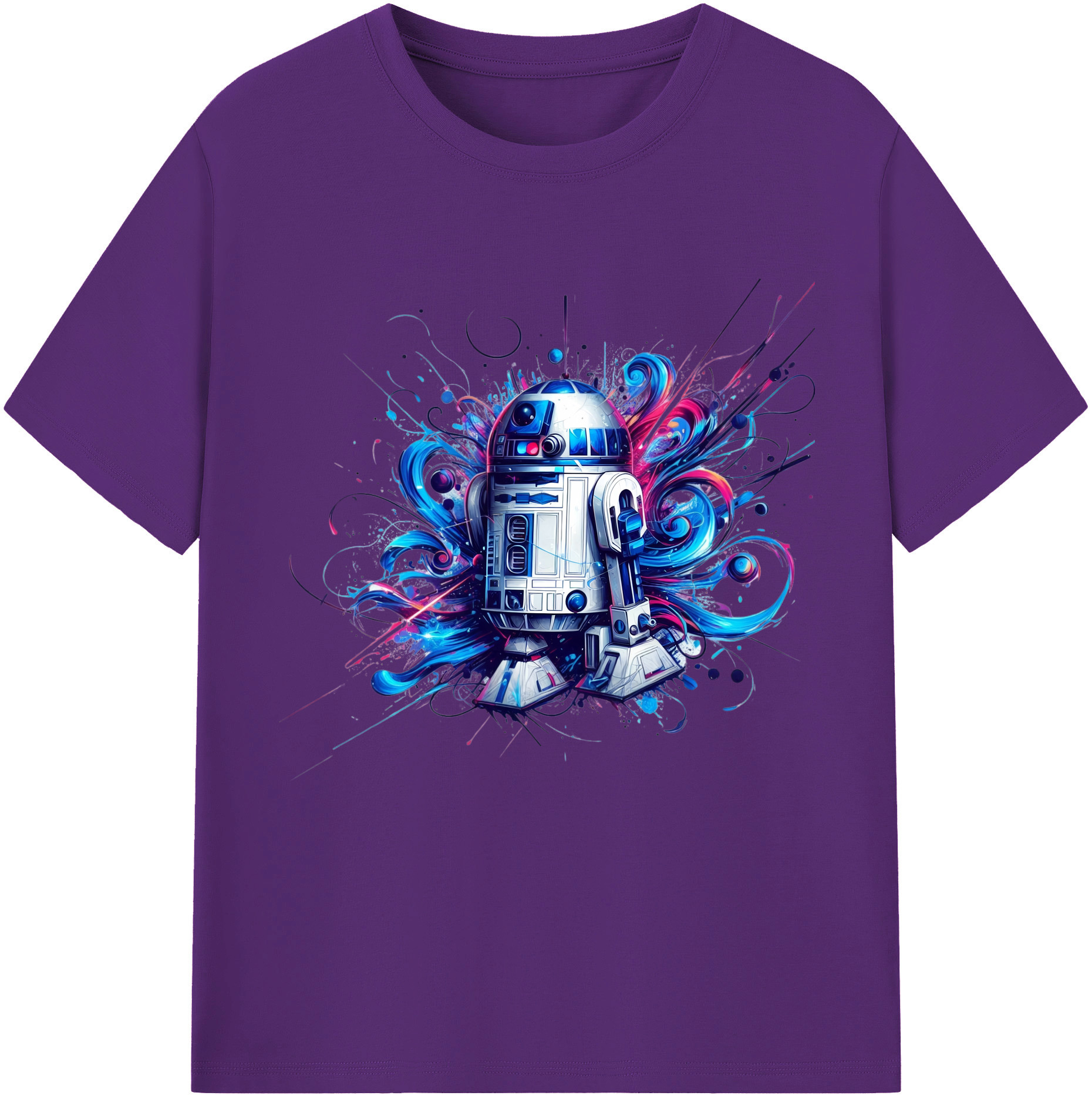 （画像用） スター・ウォーズ Star Wars 綿100％半袖Tシャツ（フロントプリント）