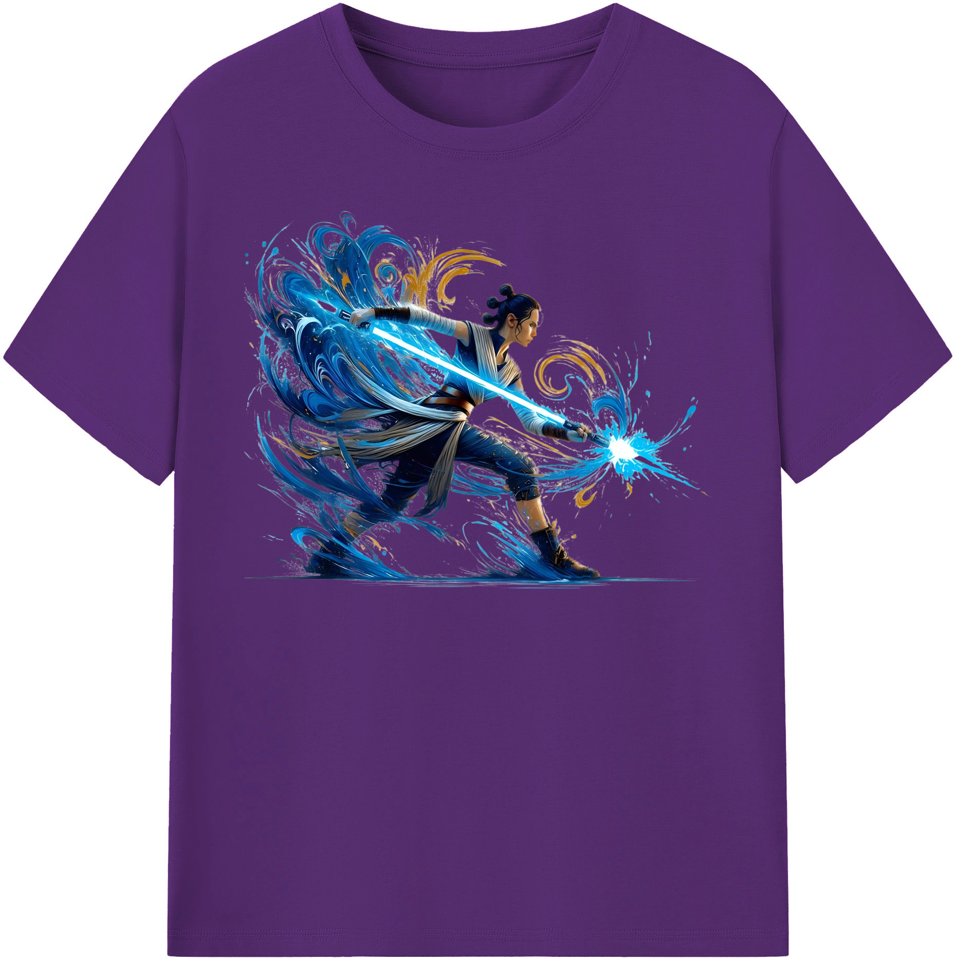 （画像用） スター・ウォーズ Star Wars 綿100％半袖Tシャツ（フロントプリント）