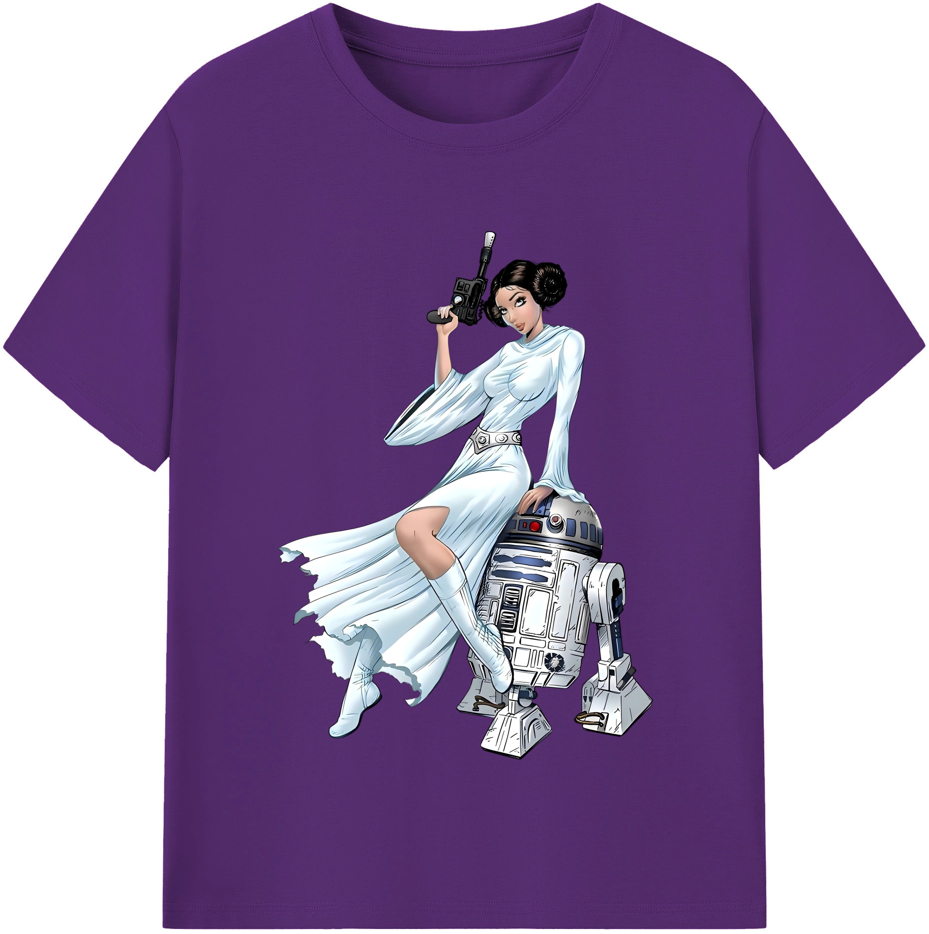 （画像用） スター・ウォーズ Star Wars 綿100％半袖Tシャツ（フロントプリント）