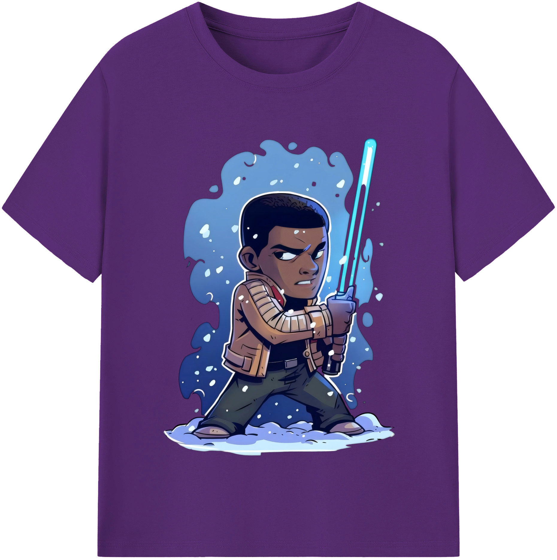 （画像用） スター・ウォーズ Star Wars 綿100％半袖Tシャツ（フロントプリント）