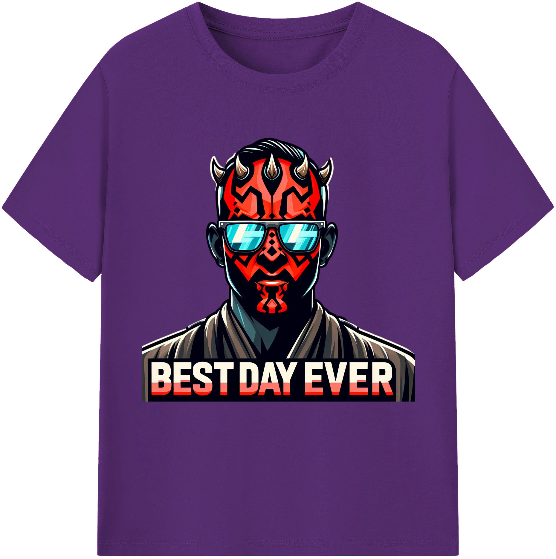 （画像用） スター・ウォーズ Star Wars 綿100％半袖Tシャツ（フロントプリント）