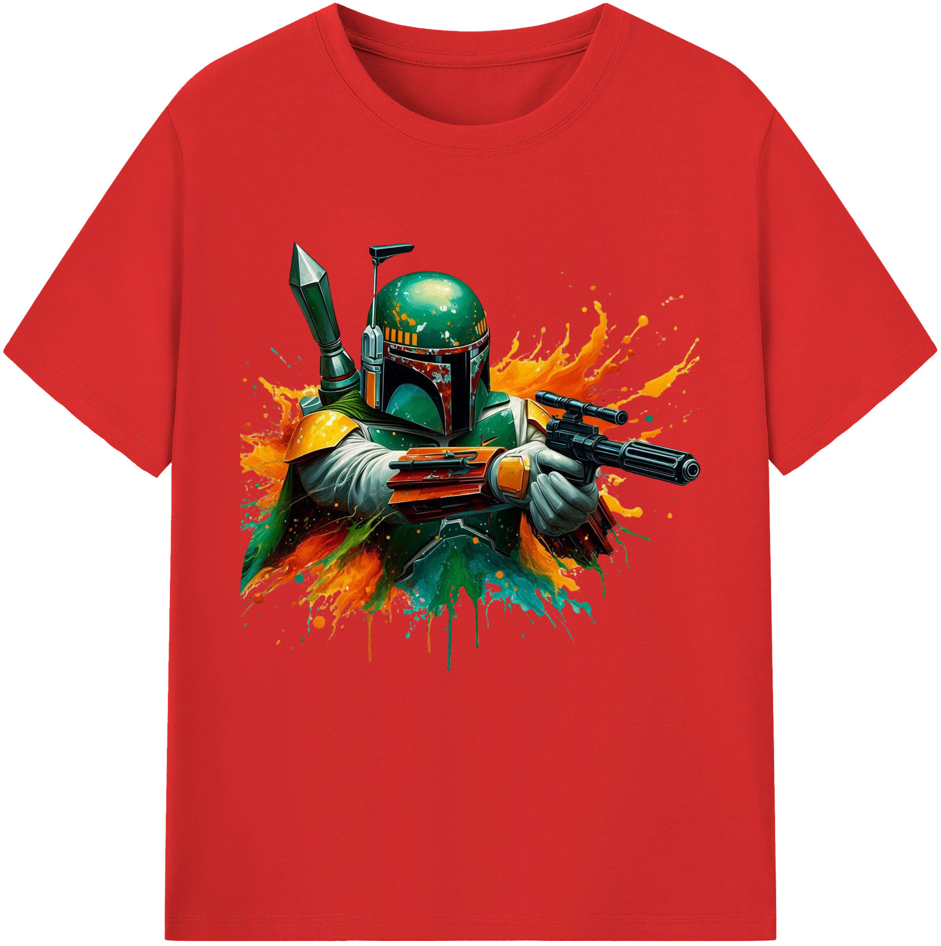 （画像用） スター・ウォーズ Star Wars 綿100％半袖Tシャツ（フロントプリント）