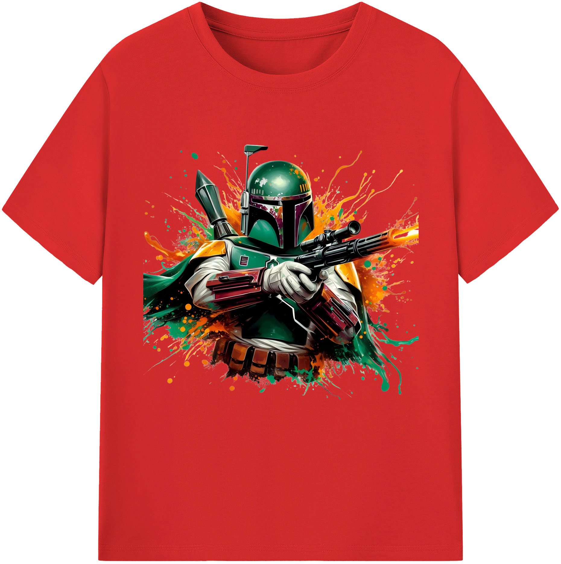 （画像用） スター・ウォーズ Star Wars 綿100％半袖Tシャツ（フロントプリント）