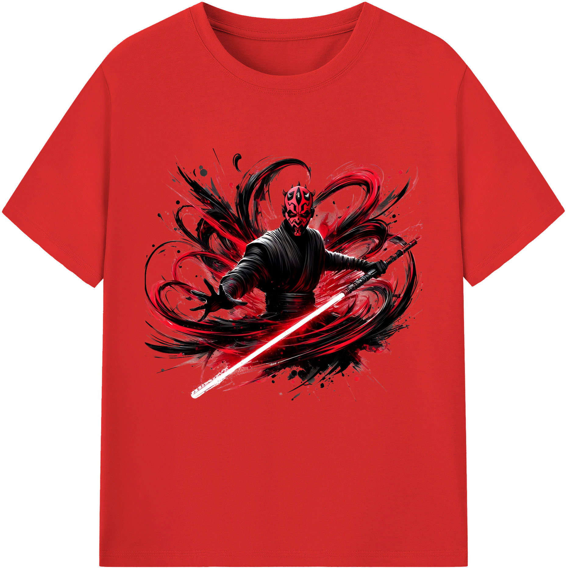 （画像用） スター・ウォーズ Star Wars 綿100％半袖Tシャツ（フロントプリント）