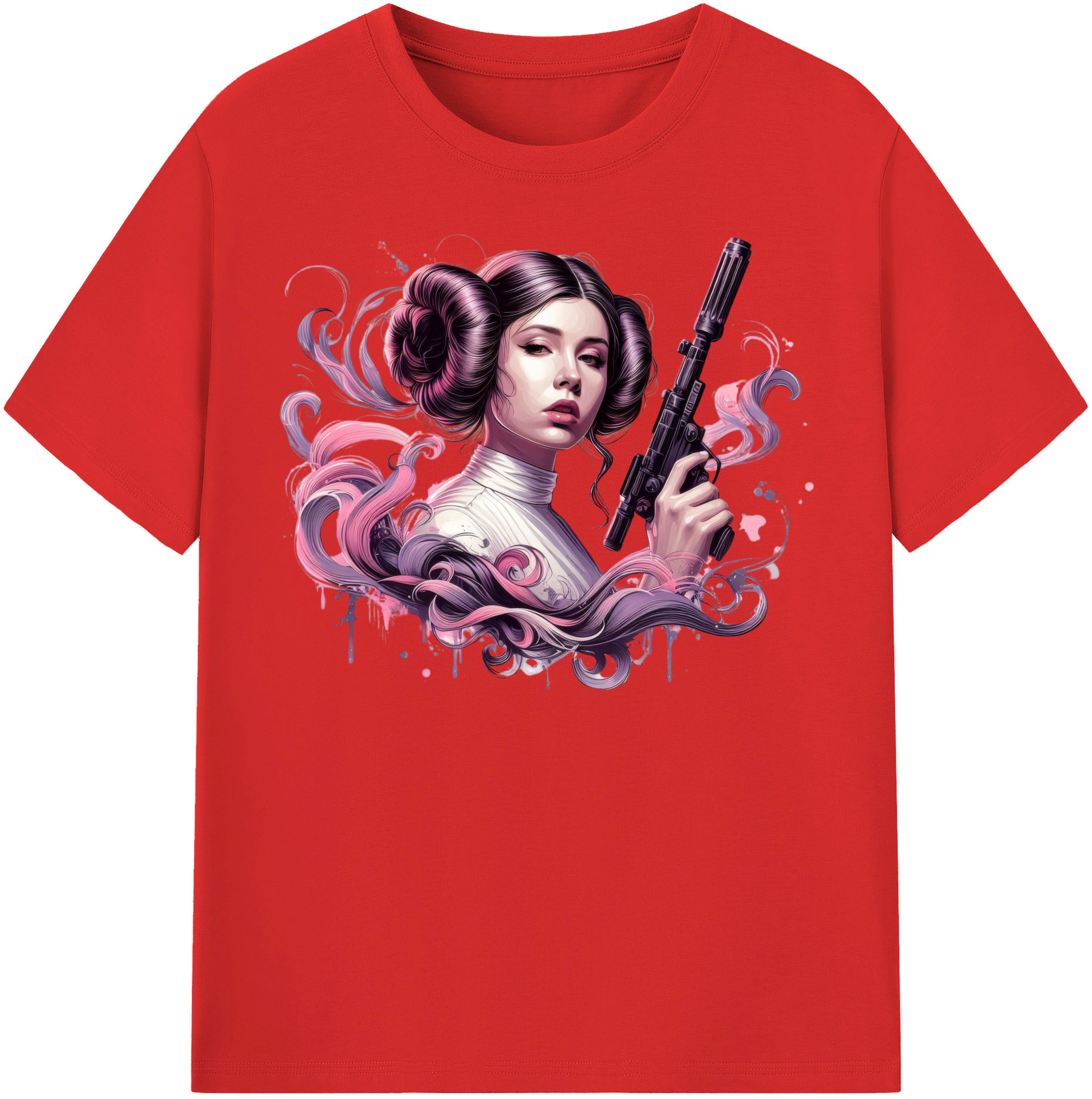 （画像用） スター・ウォーズ Star Wars 綿100％半袖Tシャツ（フロントプリント）