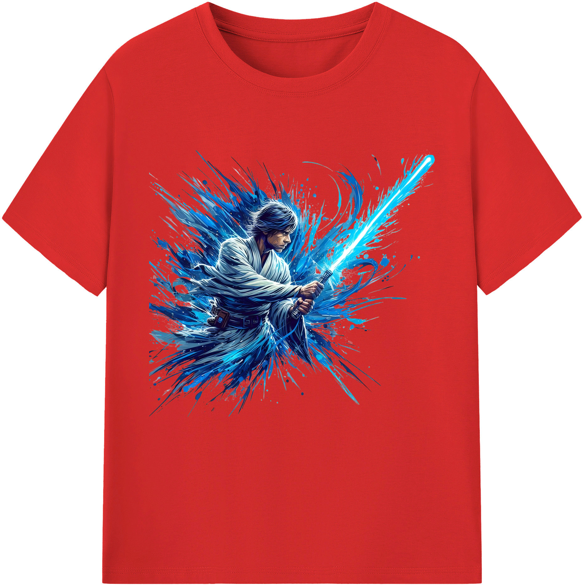 （画像用） スター・ウォーズ Star Wars 綿100％半袖Tシャツ（フロントプリント）