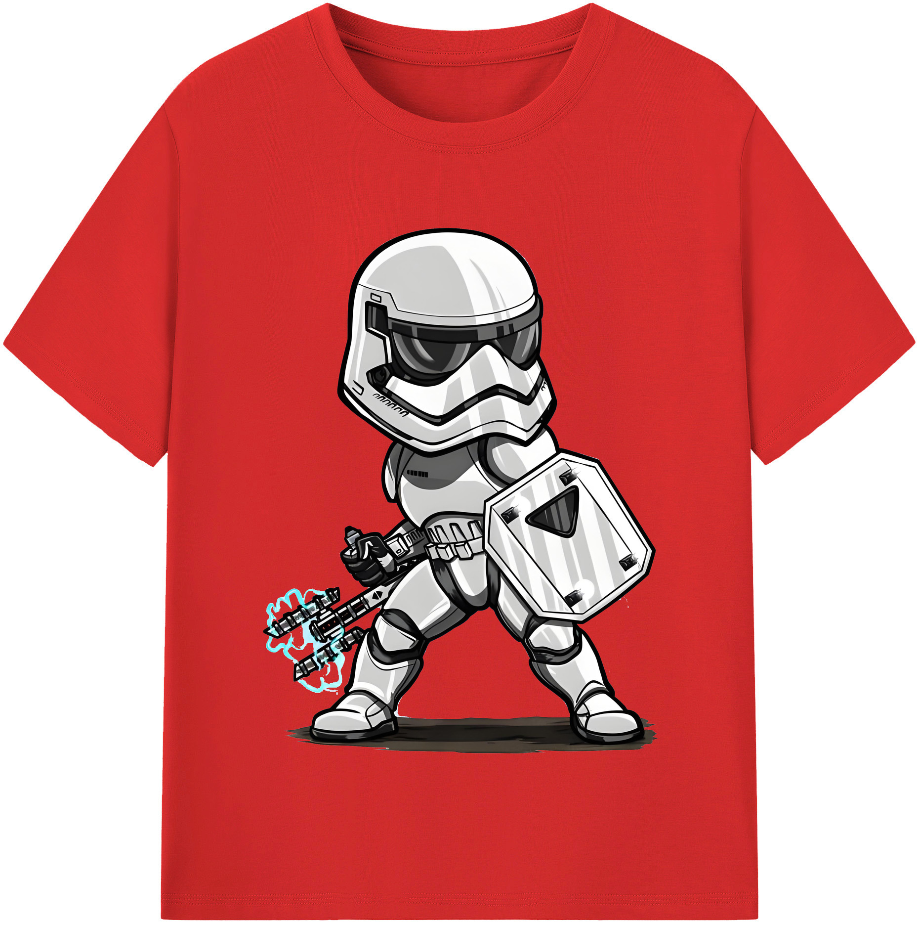 （画像用） スター・ウォーズ Star Wars 綿100％半袖Tシャツ（フロントプリント）