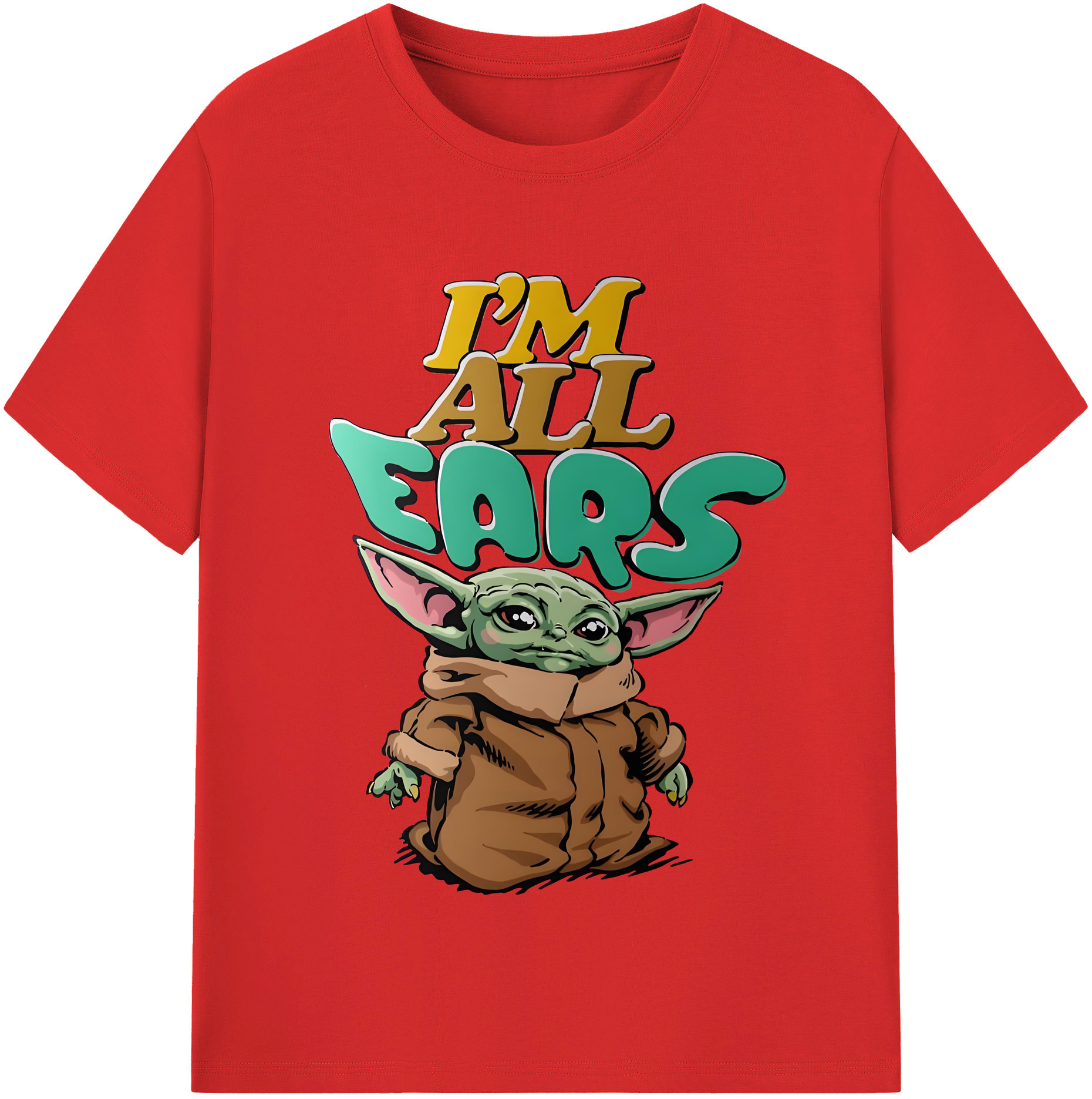 （画像用） スター・ウォーズ Star Wars 綿100％半袖Tシャツ（フロントプリント）