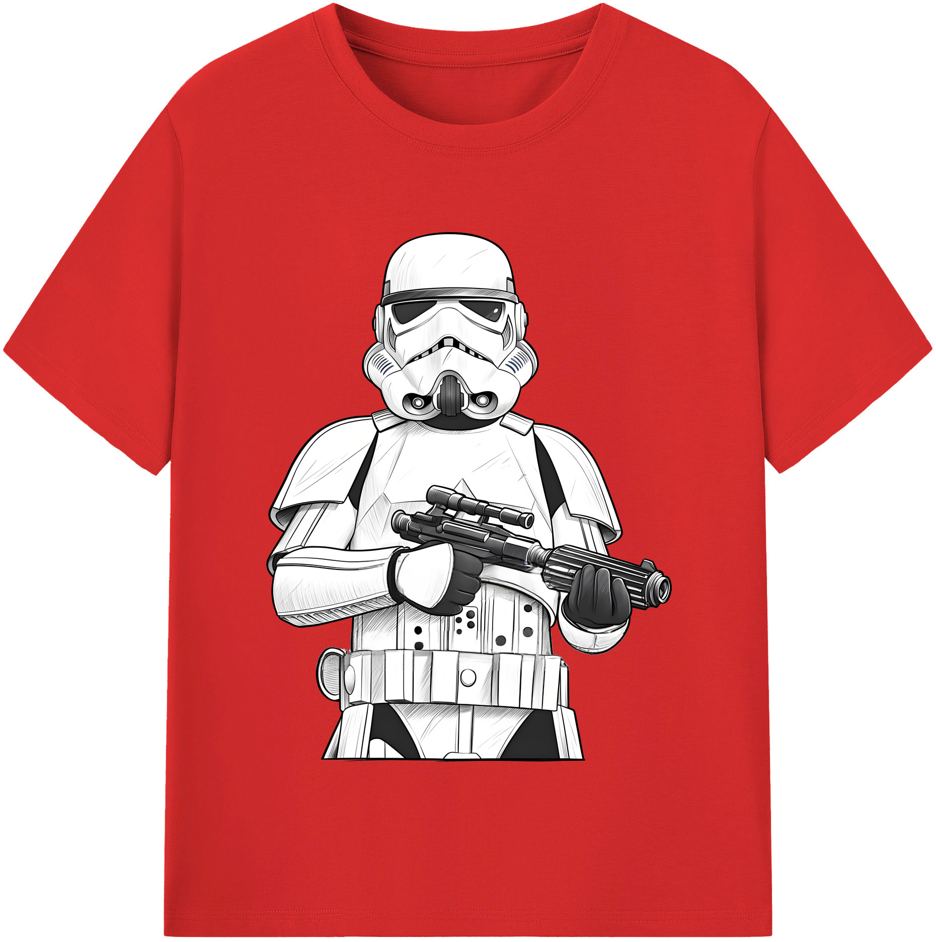 （画像用） スター・ウォーズ Star Wars 綿100％半袖Tシャツ（フロントプリント）