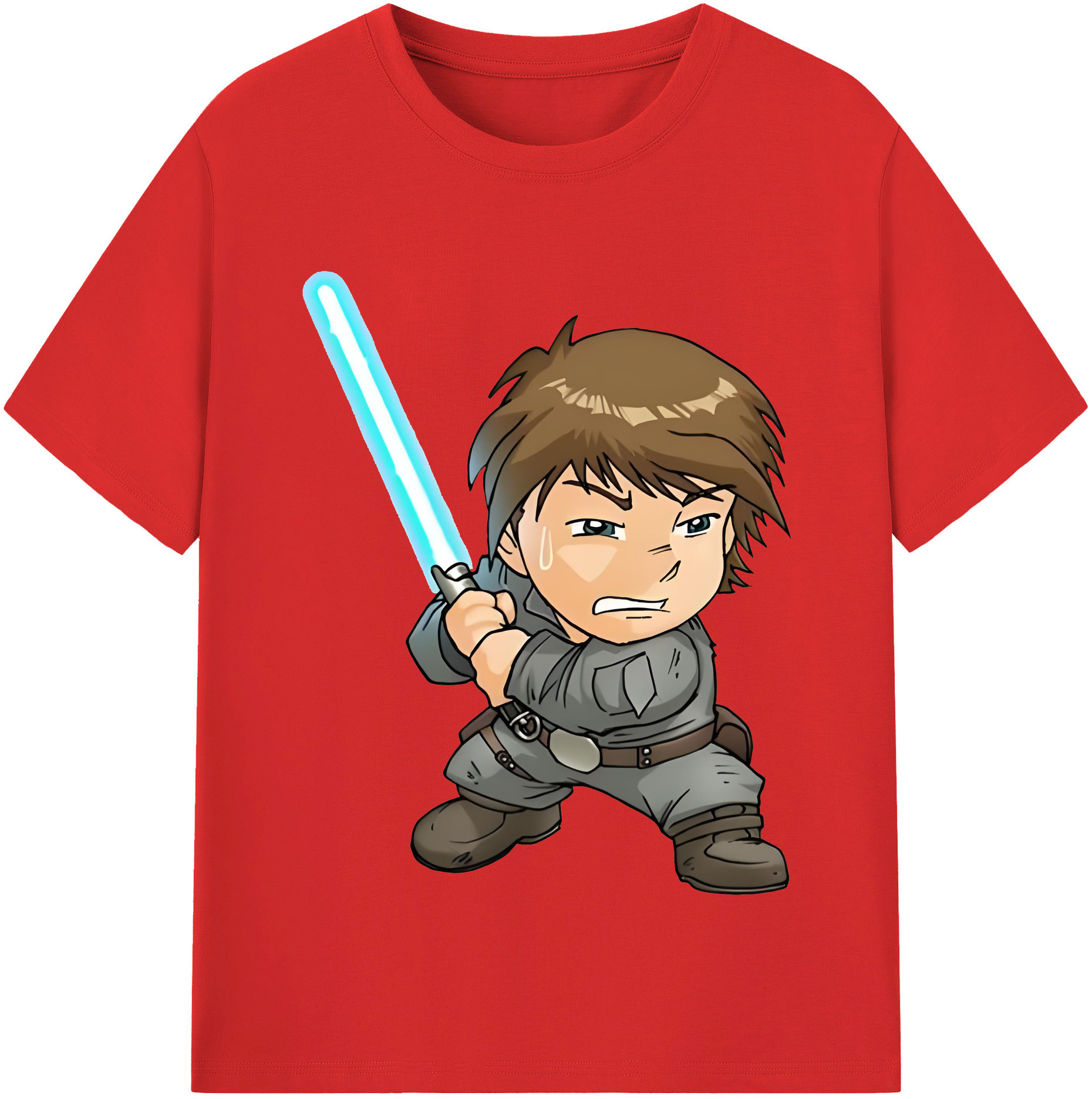 （画像用） スター・ウォーズ Star Wars 綿100％半袖Tシャツ（フロントプリント）