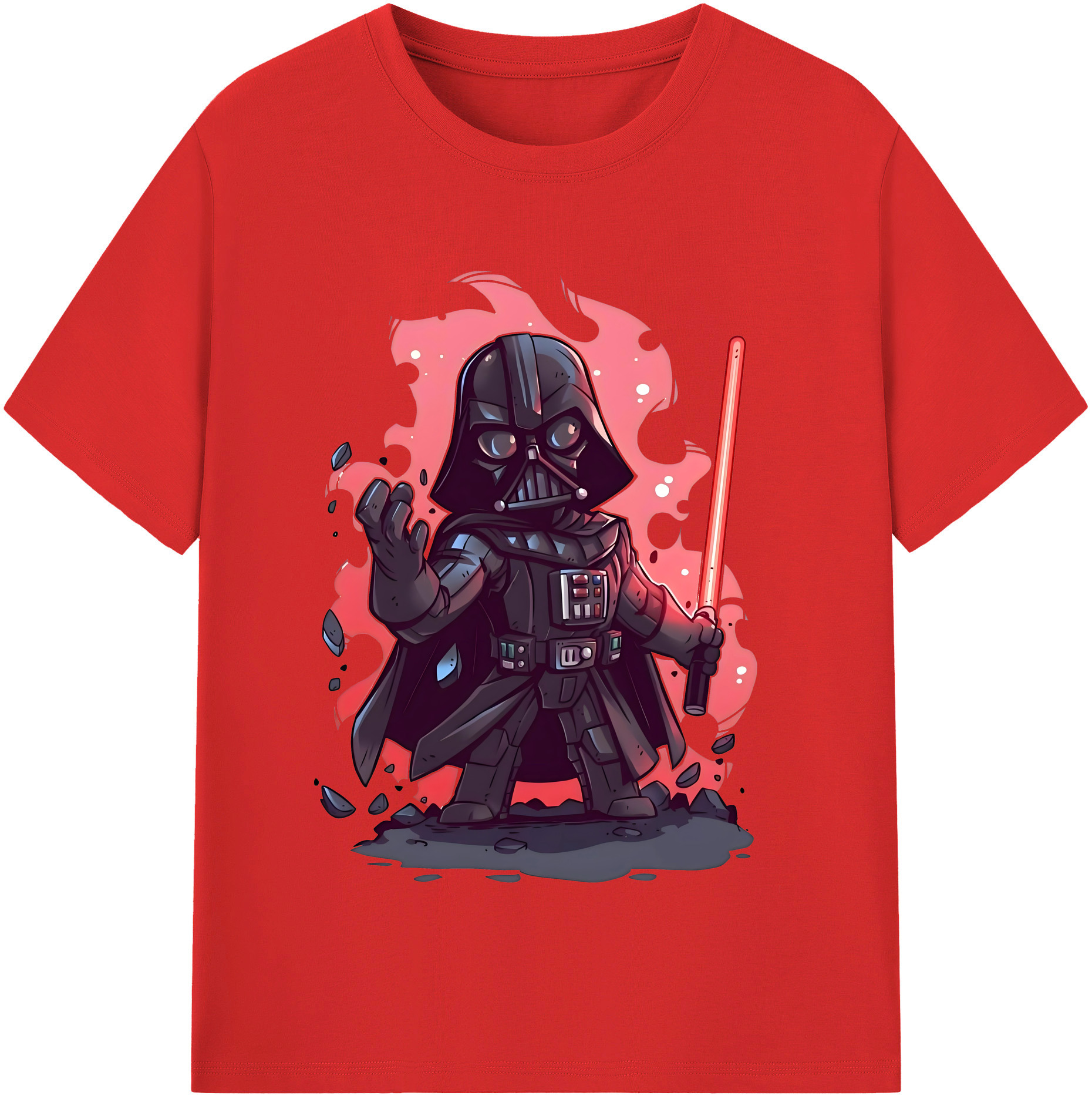 （画像用） スター・ウォーズ Star Wars 綿100％半袖Tシャツ（フロントプリント）