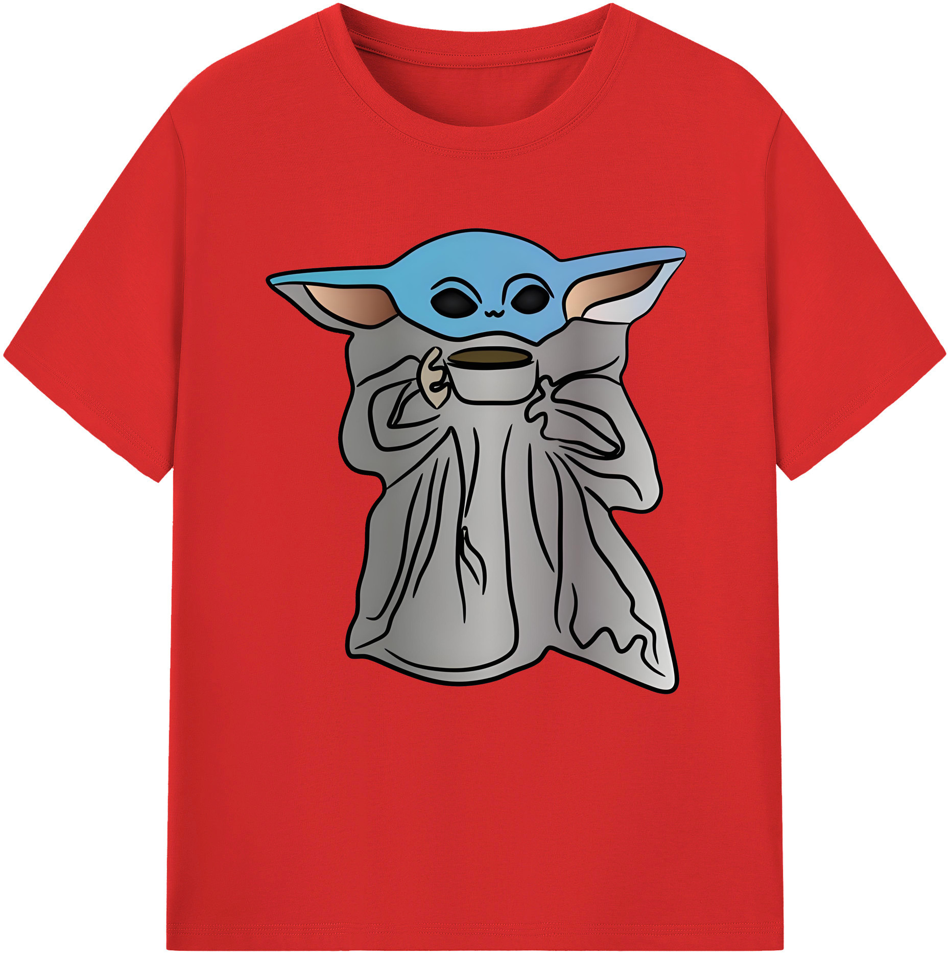（画像用） スター・ウォーズ Star Wars 綿100％半袖Tシャツ（フロントプリント）