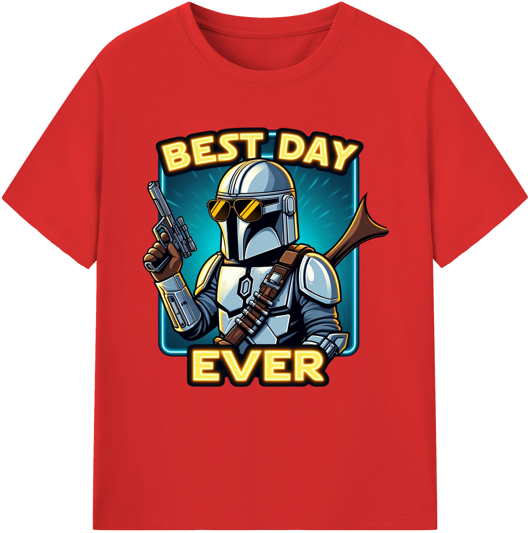 （画像用） スター・ウォーズ Star Wars 綿100％半袖Tシャツ（フロントプリント）