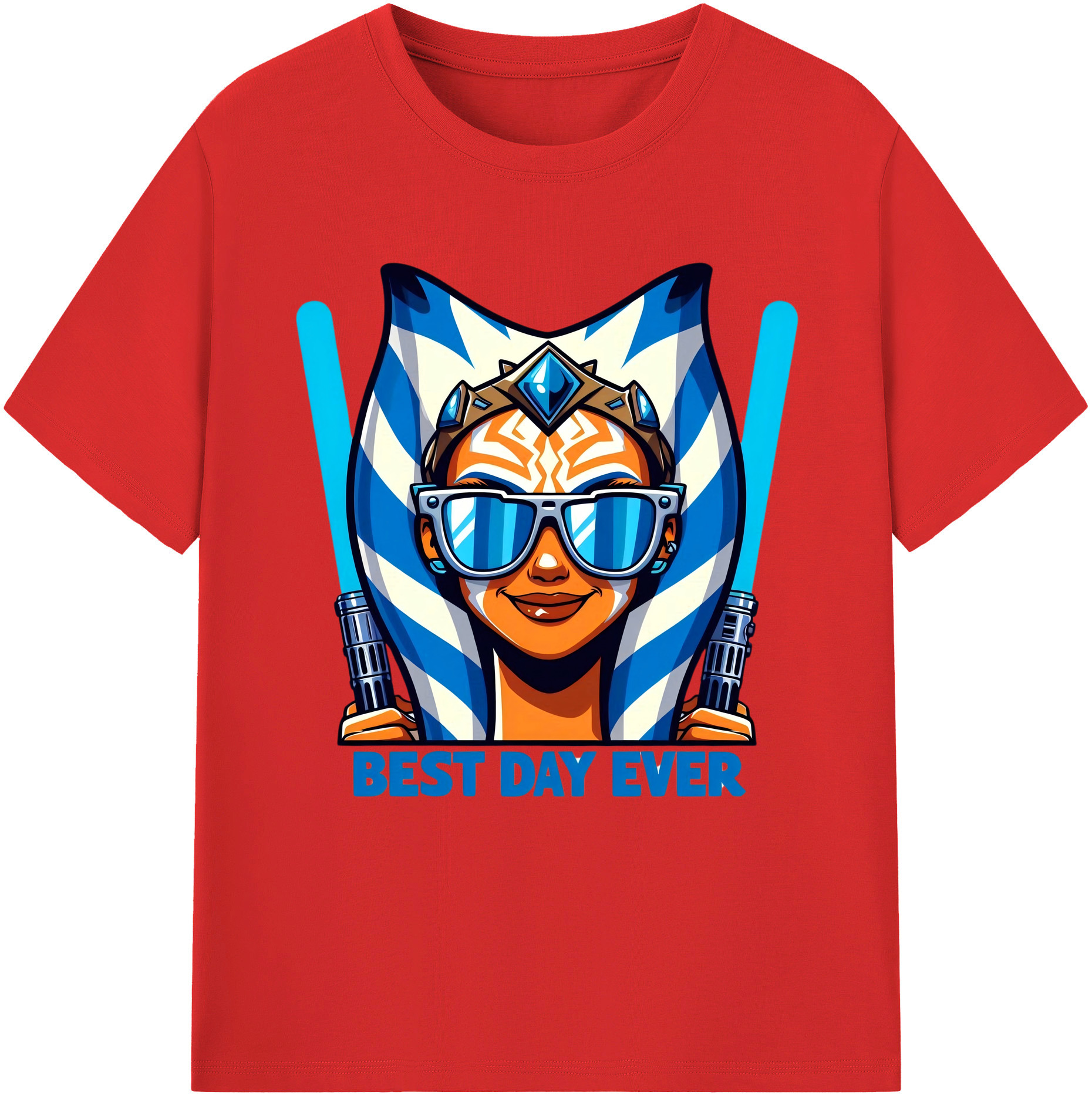 （画像用） スター・ウォーズ Star Wars 綿100％半袖Tシャツ（フロントプリント）